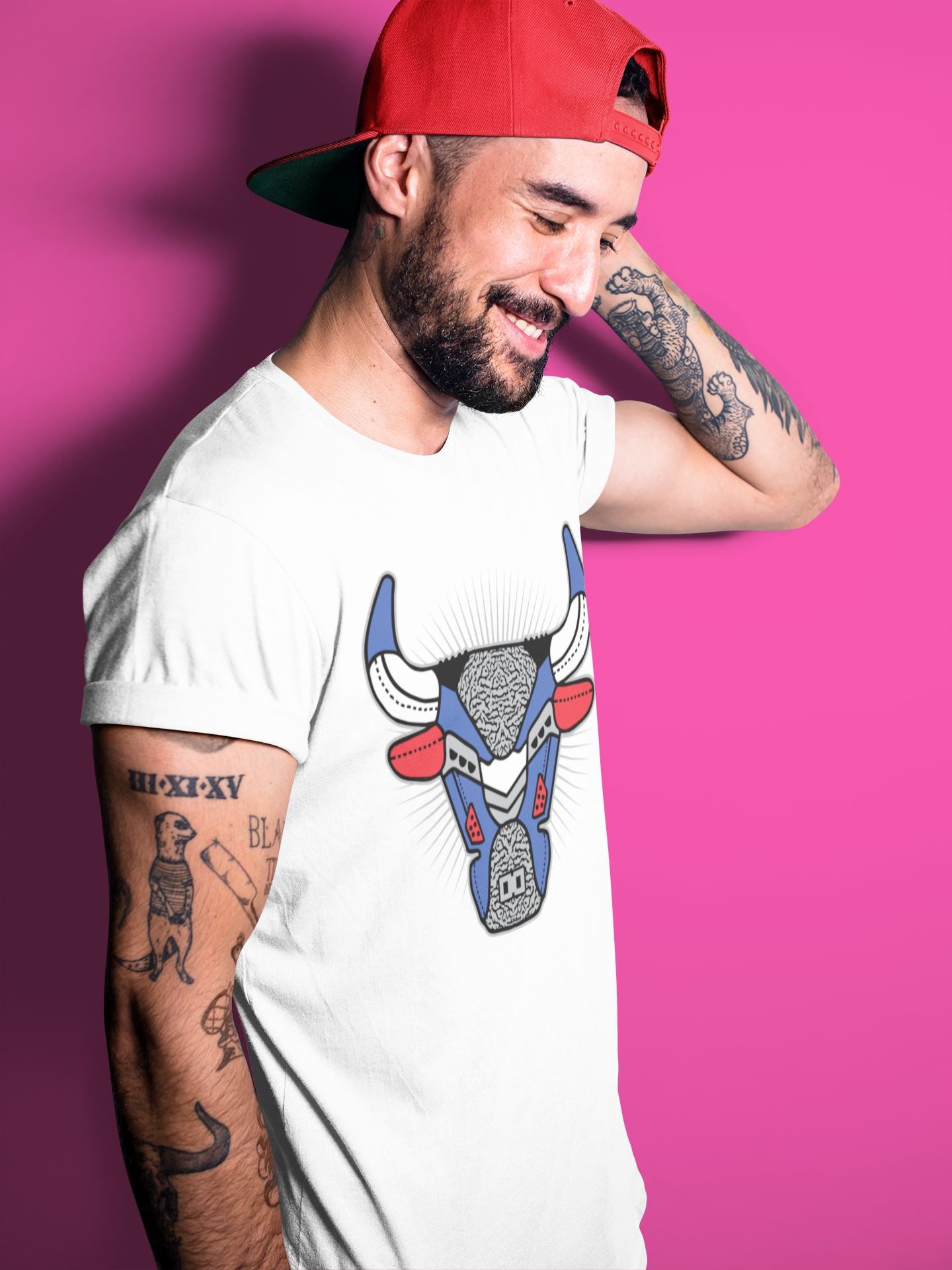 Jordan 3 True Blue Shirt To Match Jordans AJ3 Bull Head Sneaker Tees Jordan 3 True Blue Drip Gear Zone Sneaker Matching Clothing Unisex Shirts