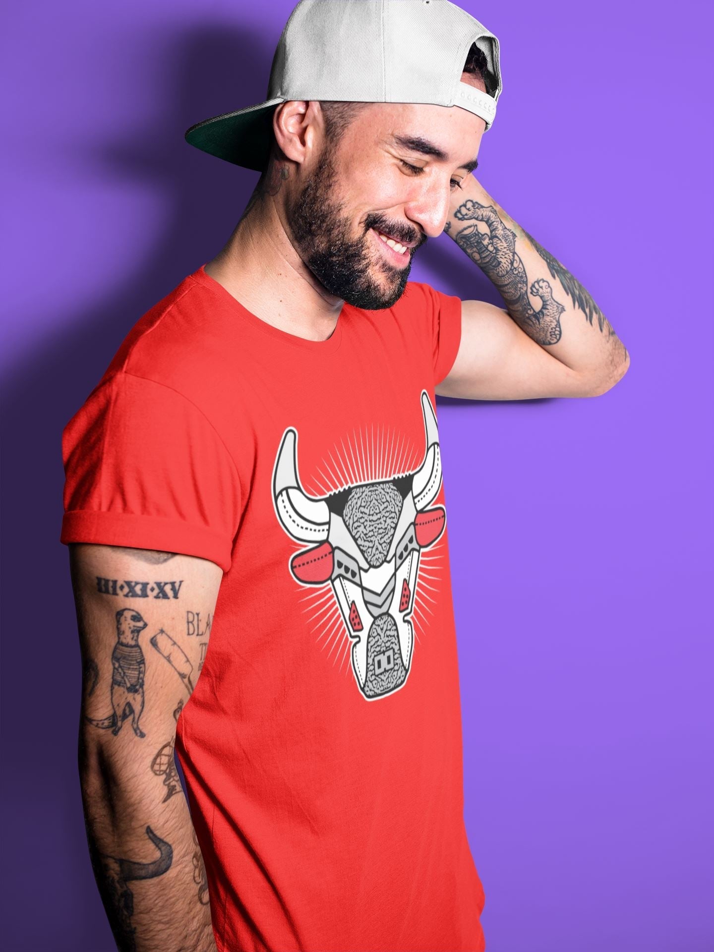 Jordan 3 White Cement Shirt To Match Jordans AJ3 Bull Head Sneaker Tees Jordan 3 White Cement Drip Gear Zone Sneaker Matching Clothing Unisex Shirts