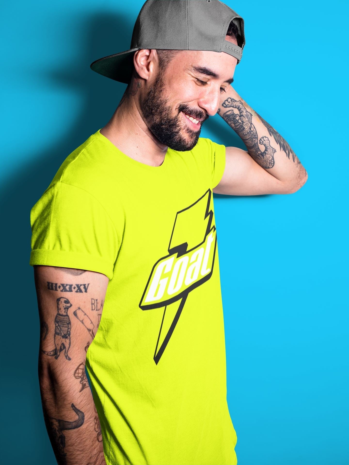 Jordan 4 '95 Neon Sneaker Matching T-Shirt Goat Sneaker Tees Jordan 4 '95 Neon Sneaker Release Tees Crew Neck Tees