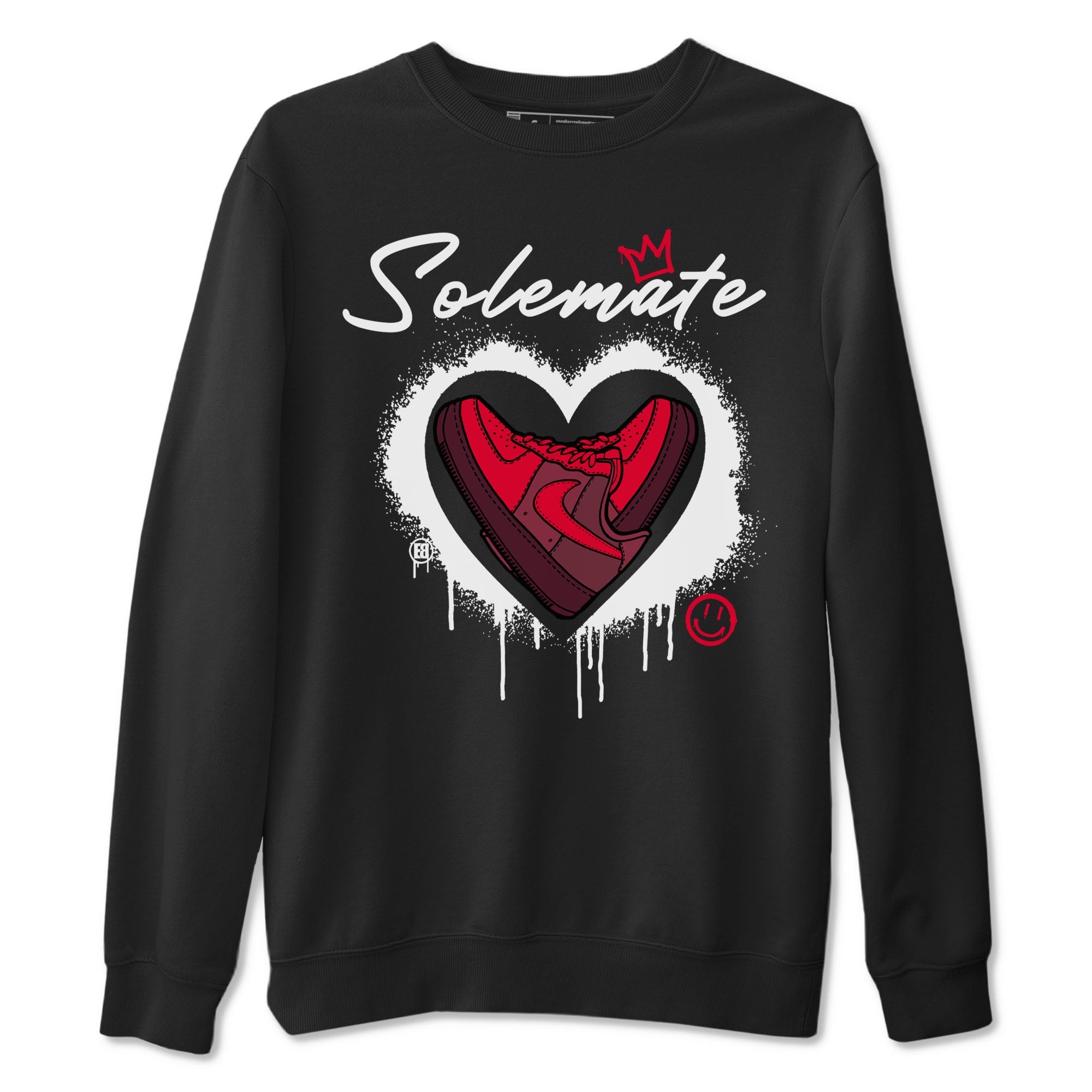 Solemate Valentine's Day sneaker match tees to AF1 Layers Of Love street fashion brand for shirts to match Jordans Drip Gear Zone Air Force 1 Layers Of Love unisex t-shirt Black 2 unisex shirt