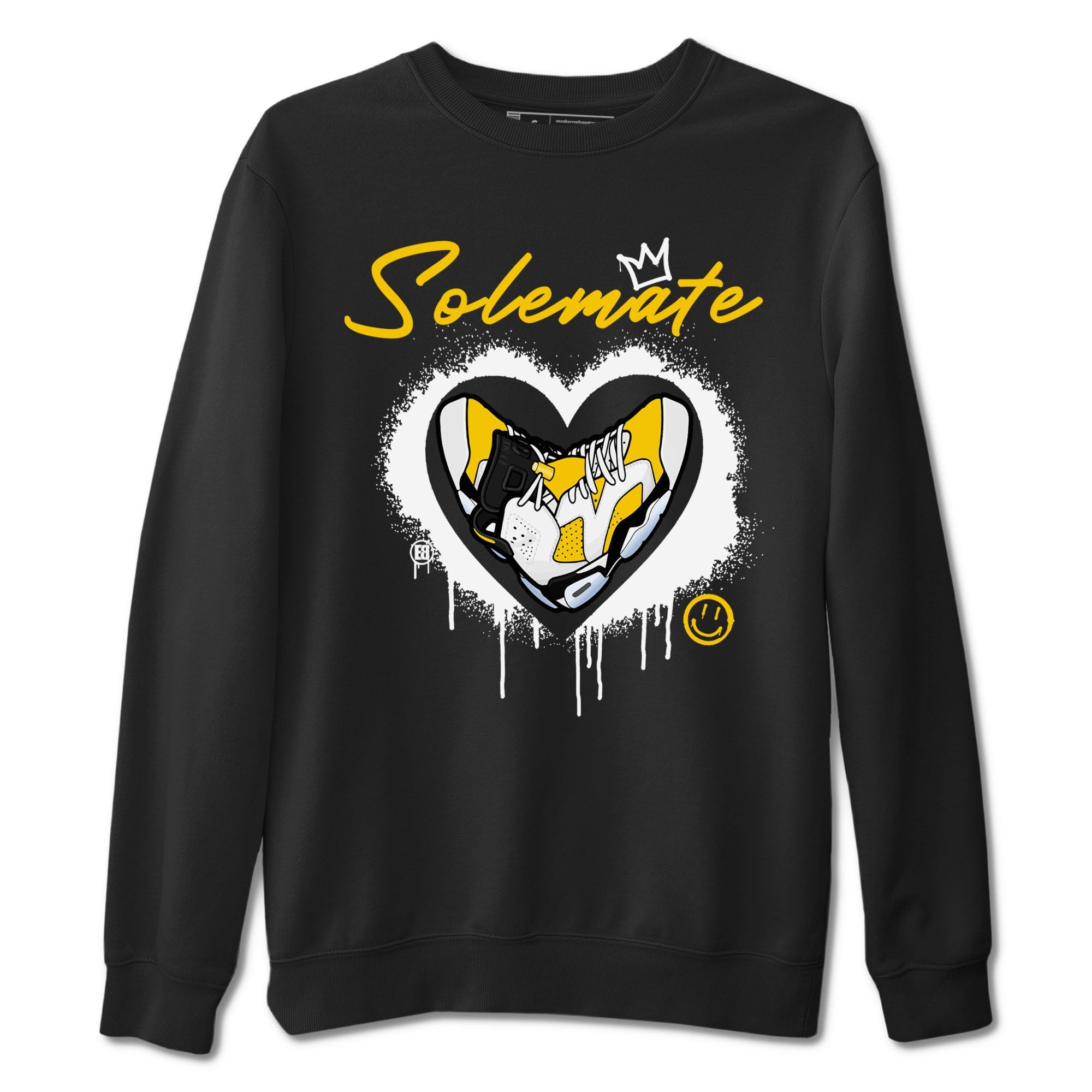 Solemate sneaker match tees to 6s Yellow Ochre street fashion brand for shirts to match Jordans Drip Gear Zone Air Jordan 6 Yellow Ochre unisex t-shirt Black 2 unisex shirt