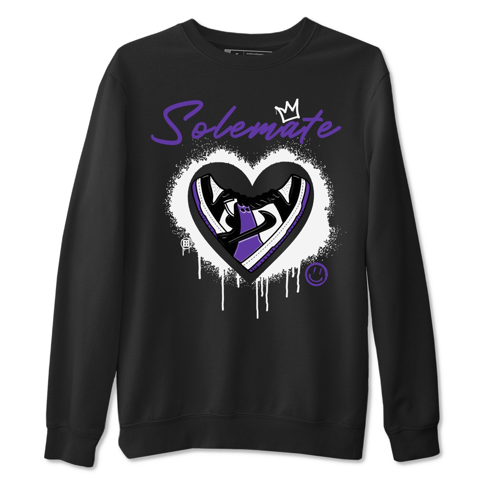 Solemate sneaker match tees to Court Purple Dunks street fashion brand for shirts to match Jordans Drip Gear Zone Dunks Low Court Purple unisex t-shirt Black 2 unisex shirt