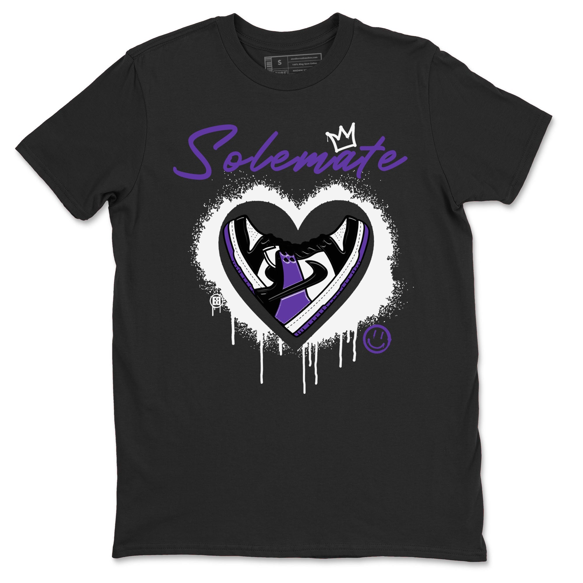 Solemate sneaker match tees to Court Purple Dunks street fashion brand for shirts to match Jordans Drip Gear Zone Dunks Low Court Purple unisex t-shirt Black 2 unisex shirt
