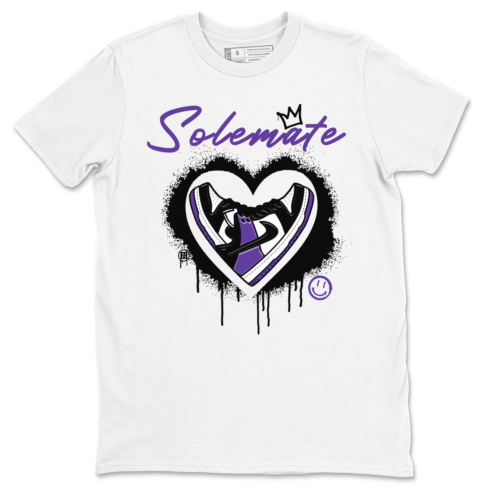 Solemate sneaker match tees to Court Purple Dunks street fashion brand for shirts to match Jordans Drip Gear Zone Dunks Low Court Purple unisex t-shirt White 2 unisex shirt