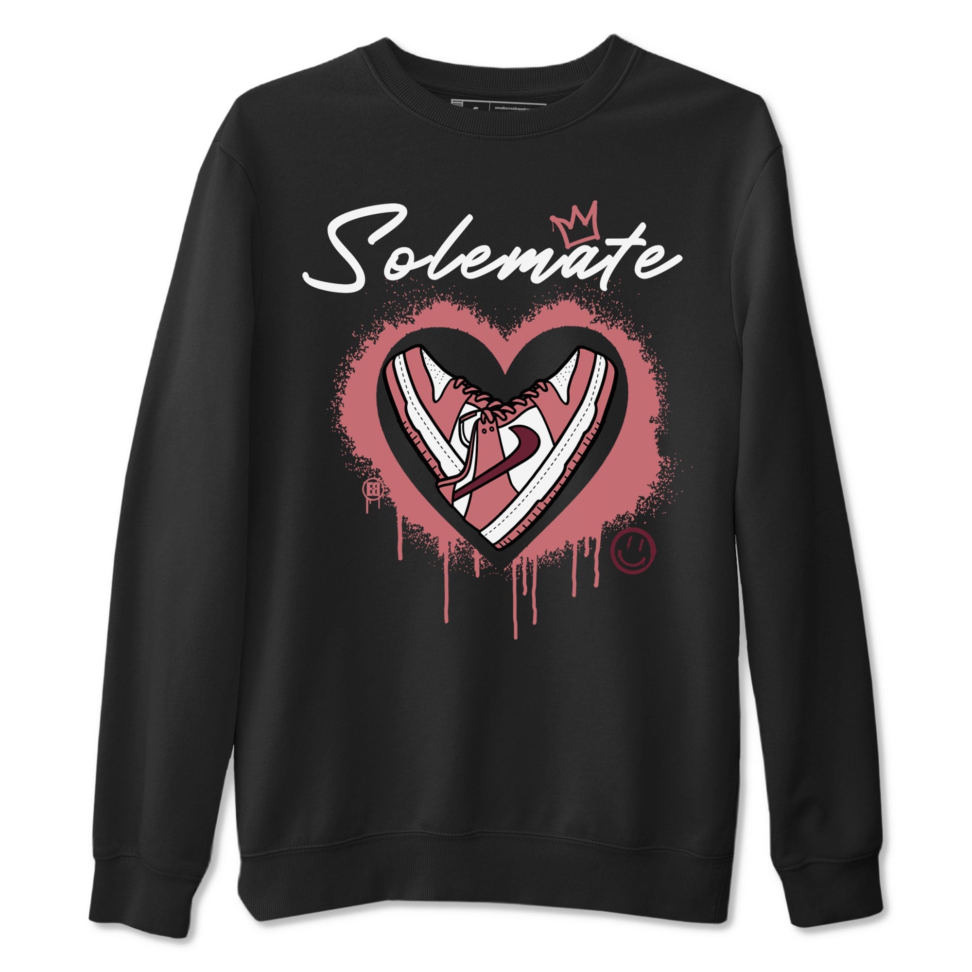 Solemate sneaker match tees to Dunk Valentine's Day street fashion brand for shirts to match Jordans Drip Gear Zone Dunk Valentine's Day unisex t-shirt Black 2 unisex shirt