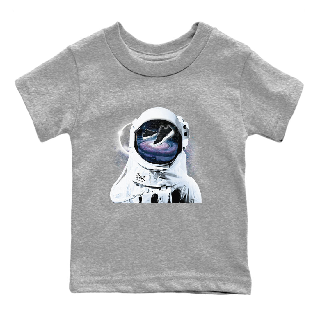 Air Jordan 11 Retro Space shirt to match jordans Space Discovery sneaker tees Air Jordan 11 Space Drip Gear Zone Sneaker Matching Cotton Shirt baby toddler Heather Grey 2 cotton Shirt