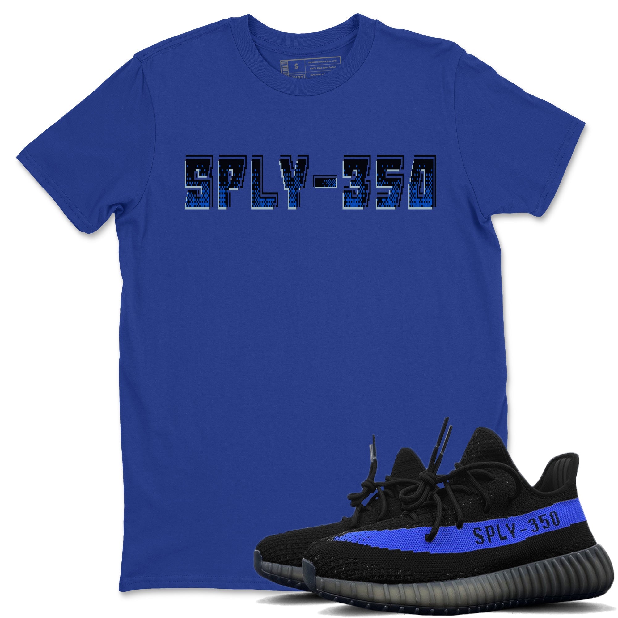 Yeezy 350 Dazzling Blue Shirt To Match Jordans SPLY350 Sneaker Tees Yeezy 350 Dazzling Blue Drip Gear Zone Sneaker Matching Clothing Unisex Shirts