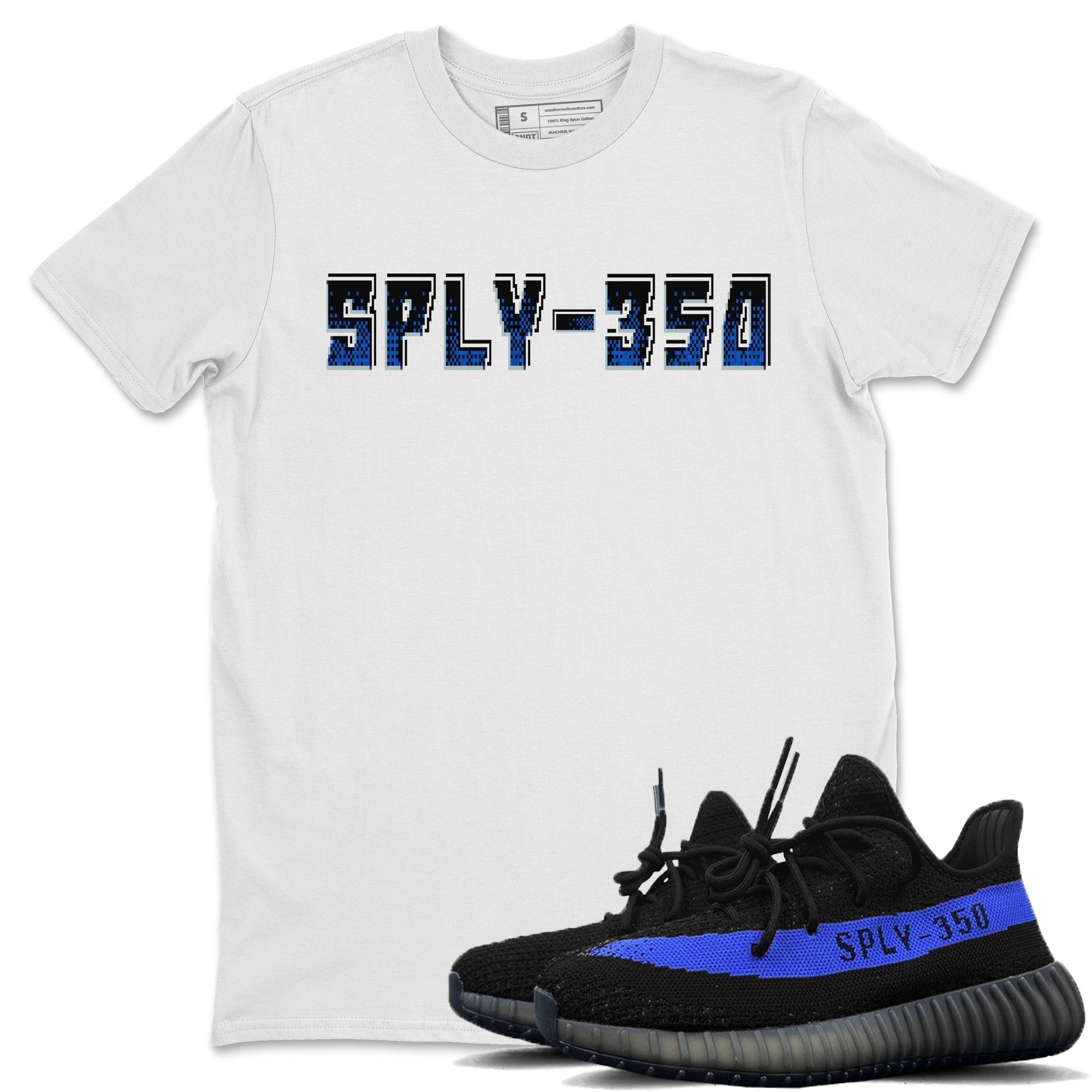 Yeezy 350 Dazzling Blue Shirt To Match Jordans SPLY350 Sneaker Tees Yeezy 350 Dazzling Blue Drip Gear Zone Sneaker Matching Clothing Unisex Shirts