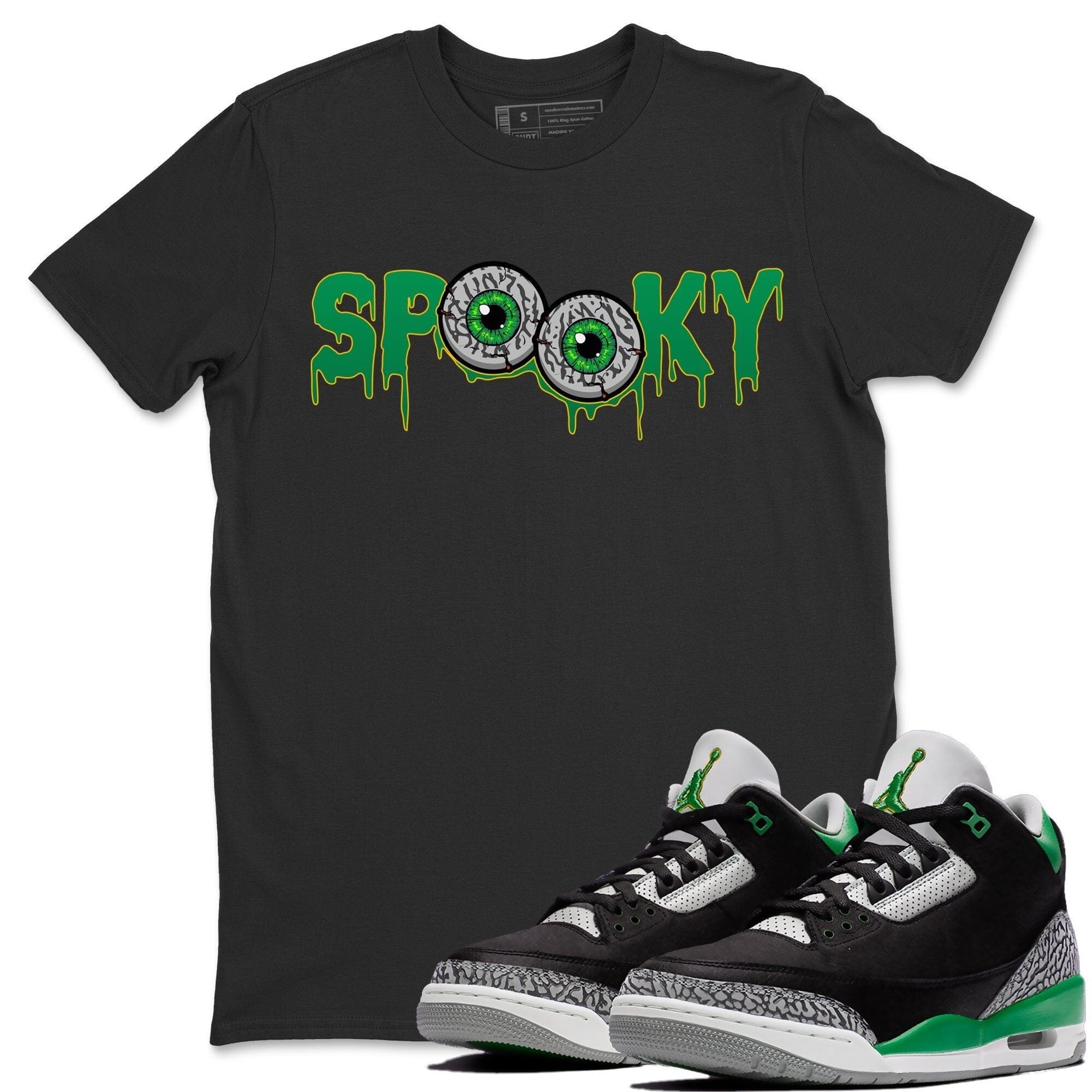 Jordan 3 Pine Green Shirt To Match Jordans Spooky Sneaker Tees Jordan 3 Pine Green Drip Gear Zone Sneaker Matching Clothing Unisex Shirts