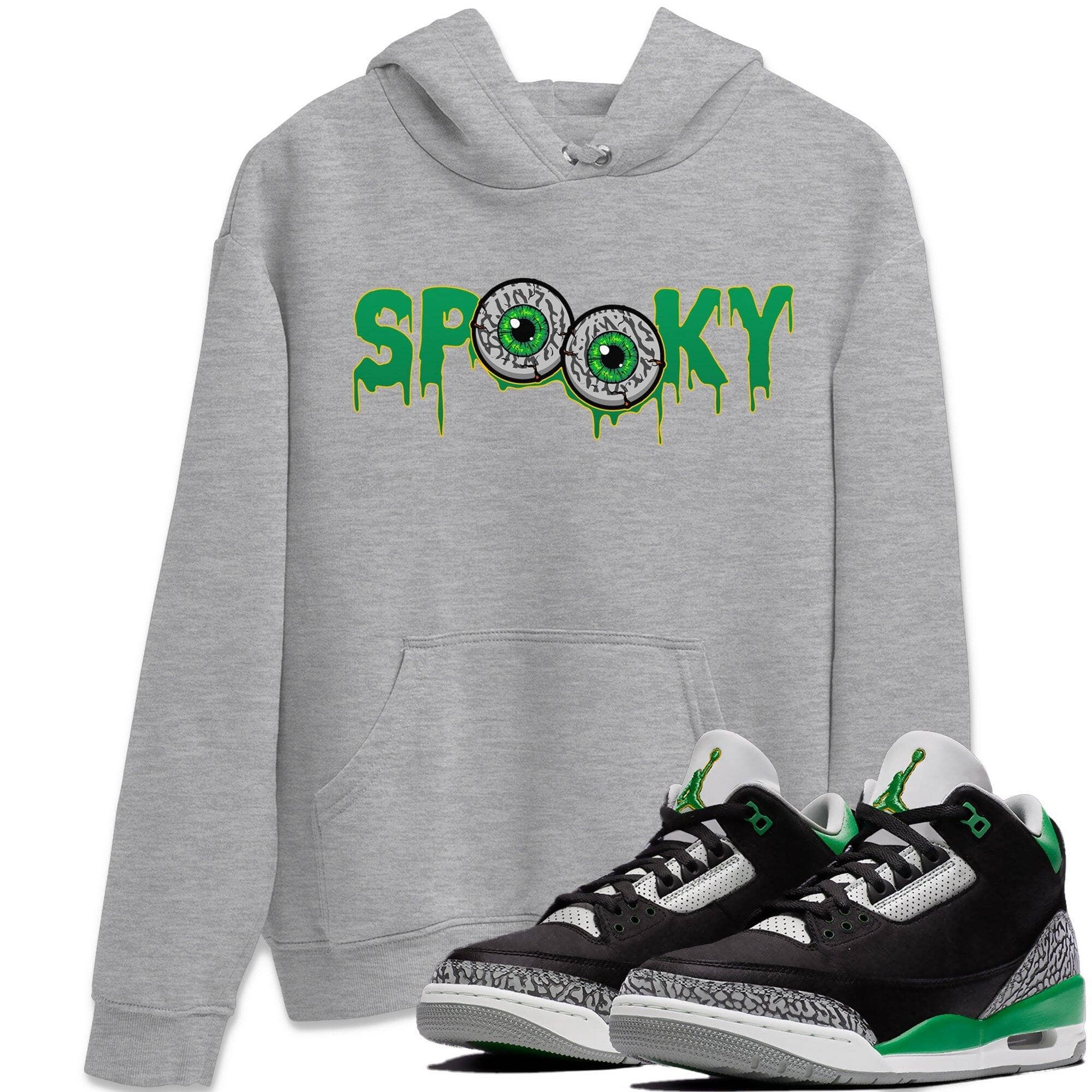 Jordan 3 Pine Green Shirt To Match Jordans Spooky Sneaker Tees Jordan 3 Pine Green Drip Gear Zone Sneaker Matching Clothing Unisex Shirts