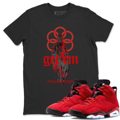 Air Jordan 6 Toro Bravo Sneaker Match Tees Statue Woman Sneaker Tees 3D Graphic Design Shirts AJ6 Toro Bravo Drip Gear Zone Unisex Shirts Black 1