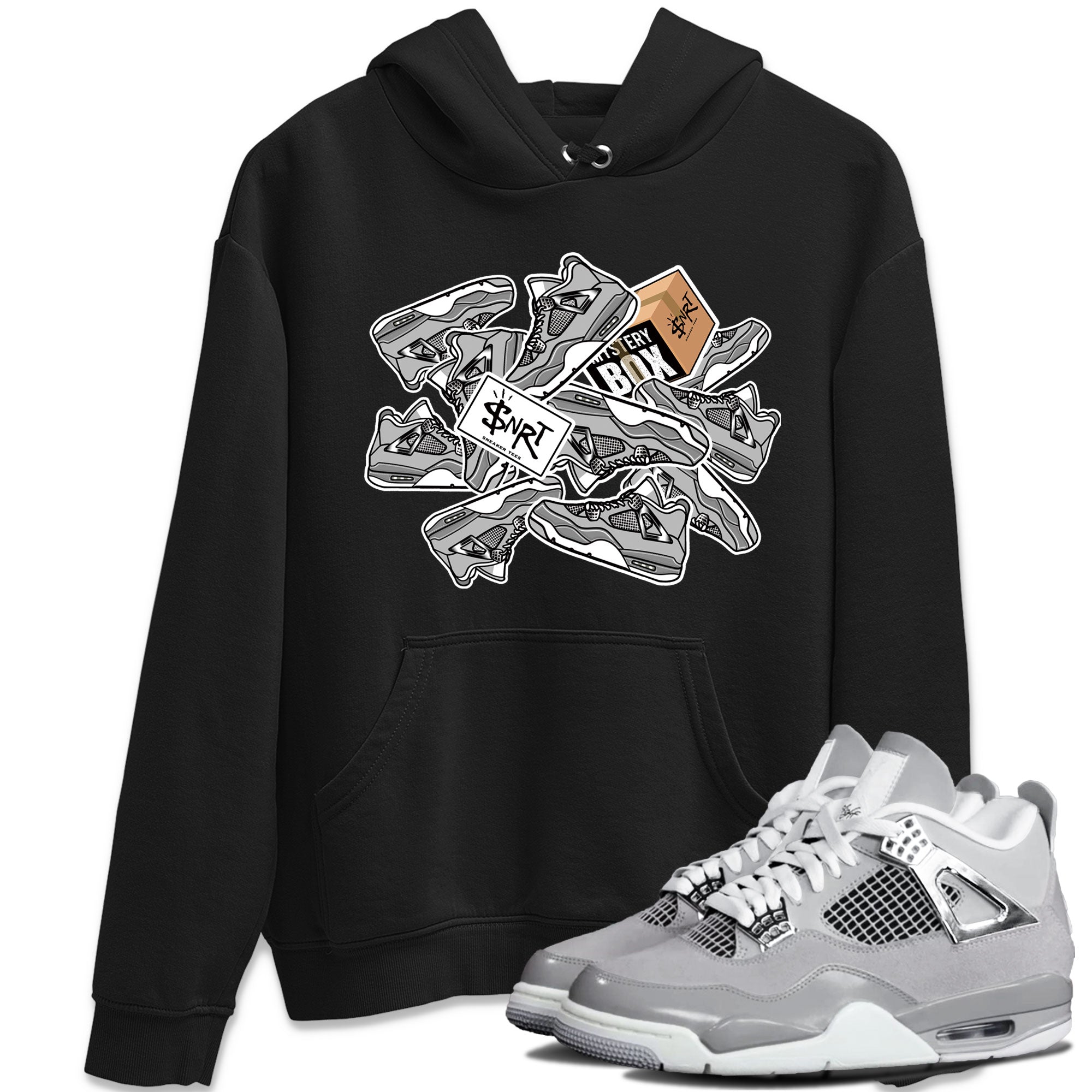Air Jordan 4 Retro Frozen Moments shirt to match jordans Sticker Pack Streetwear Sneaker Shirt AJ4 Frozen Moments Drip Gear Zone Sneaker Matching Clothing Unisex Black 1 T-Shirt