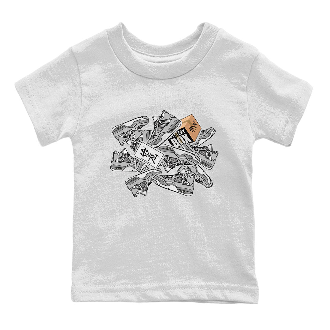 Air Jordan 4 Retro Frozen Moments shirt to match jordans Sticker Pack Streetwear Sneaker Shirt AJ4 Frozen Moments Drip Gear Zone Sneaker Matching Clothing Baby Toddler White 2 T-Shirt