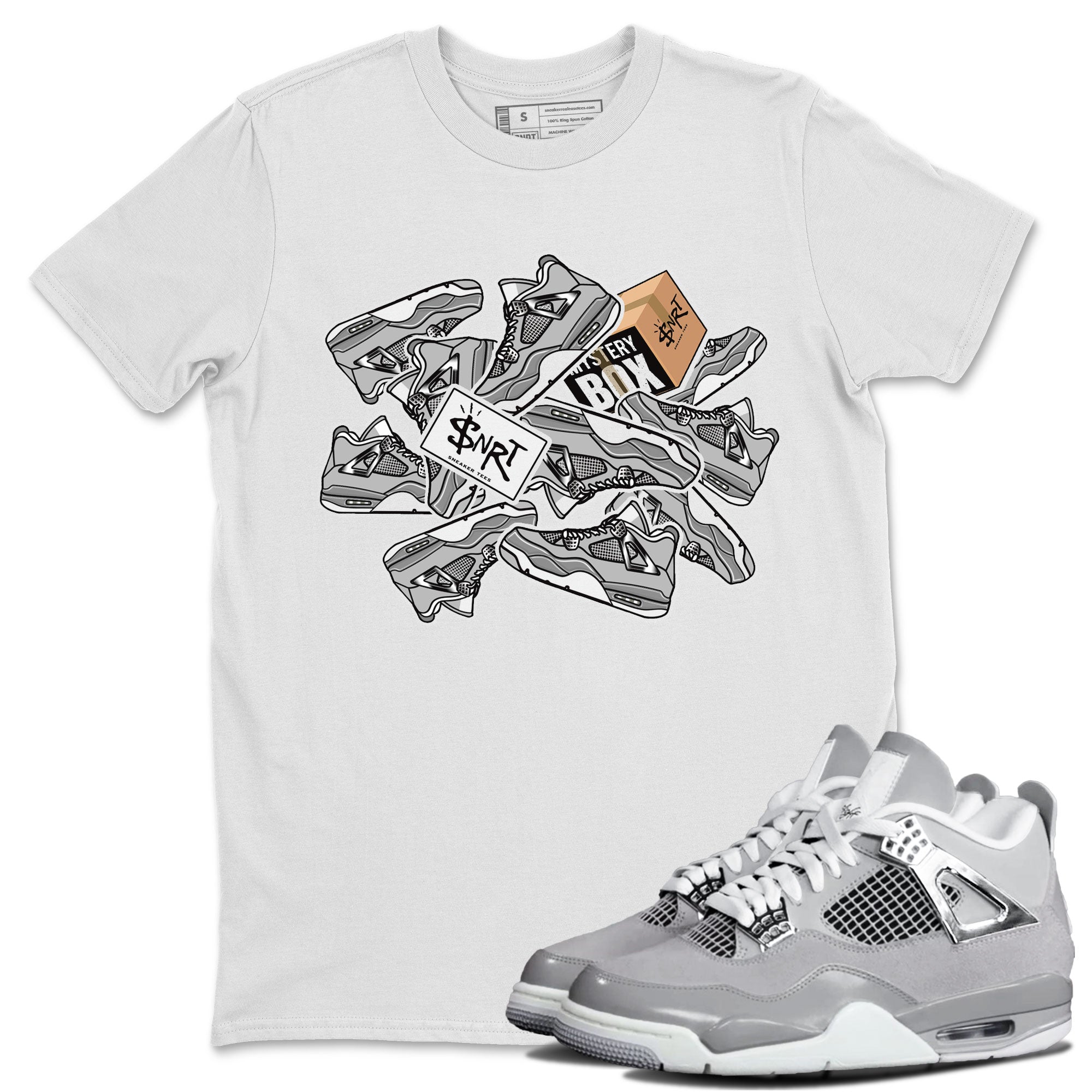 Air Jordan 4 Retro Frozen Moments shirt to match jordans Sticker Pack Streetwear Sneaker Shirt AJ4 Frozen Moments Drip Gear Zone Sneaker Matching Clothing Unisex White 1 T-Shirt