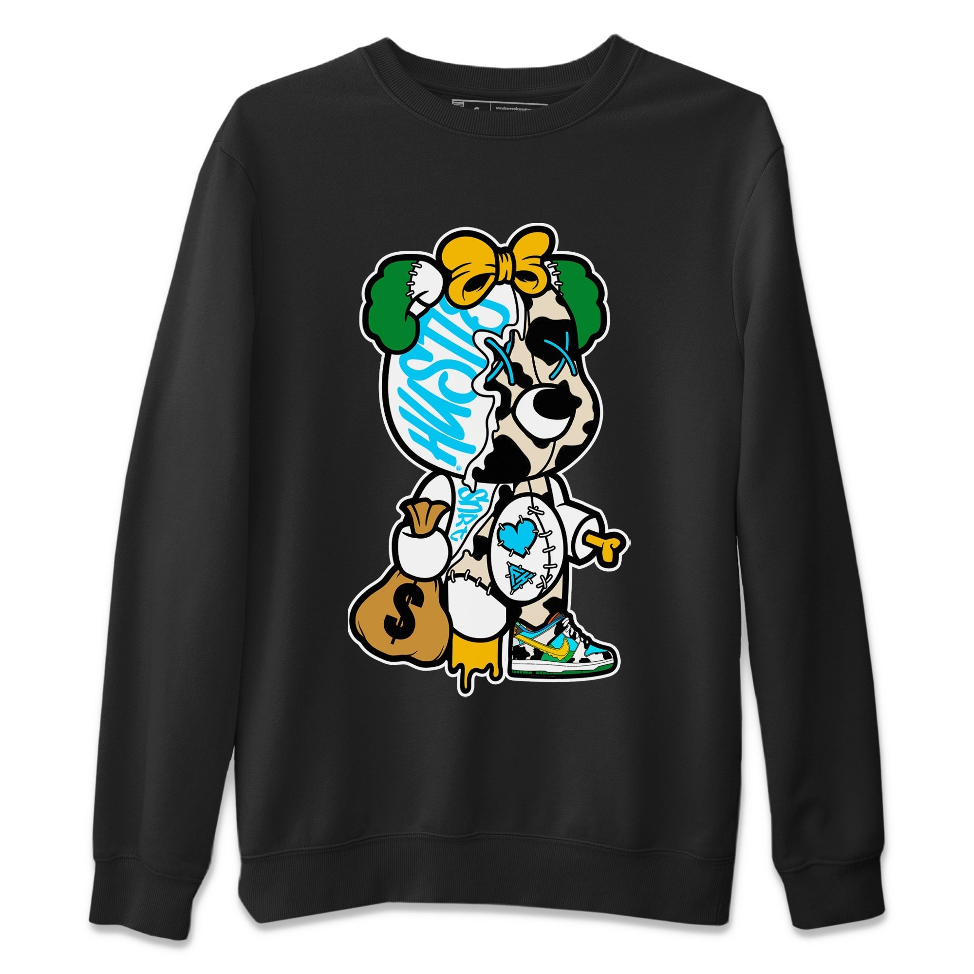 Dunk Chunky Dunky Tee Stitched Hustle Bear Streetwear Sneaker Shirt Dunk Chunky Dunky Sneaker Release Tees Unisex Shirts Black 2