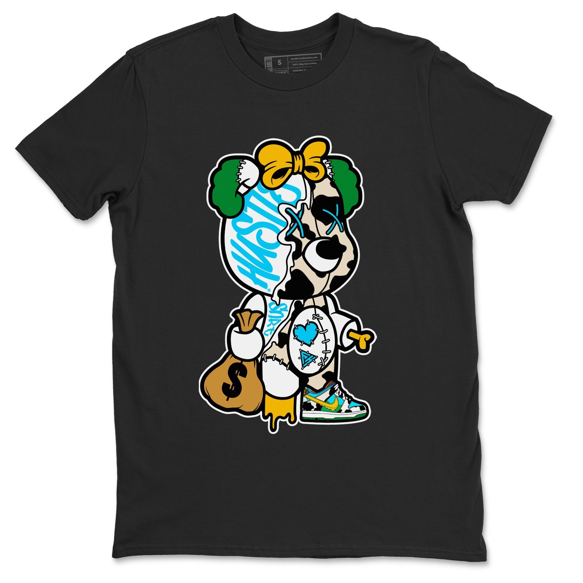 Dunk Chunky Dunky Tee Stitched Hustle Bear Streetwear Sneaker Shirt Dunk Chunky Dunky Sneaker Release Tees Unisex Shirts Black 2