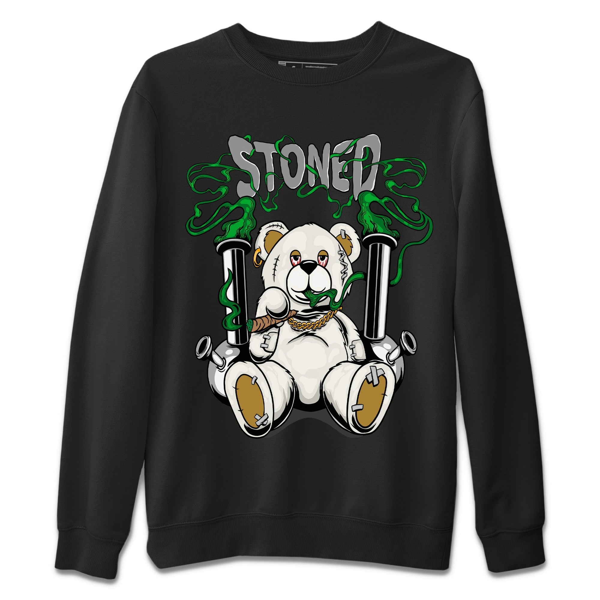 Air Jordan 4 Pine Green Sneaker Match Tees Stoned Bear Streetwear Sneaker Shirt Nike SB Air Jordan 4 Pine Green Sneaker Release Tees Unisex Shirts Black 2