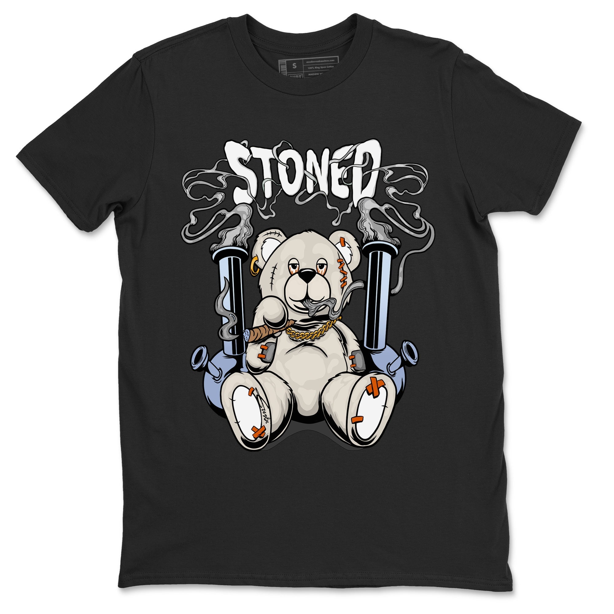 Air Jordan 5 Craft Sneaker Match Tees Stoned Bear Streetwear Sneaker Shirt Air Jordan 5 Retro Craft Tees Unisex Shirts Black 2