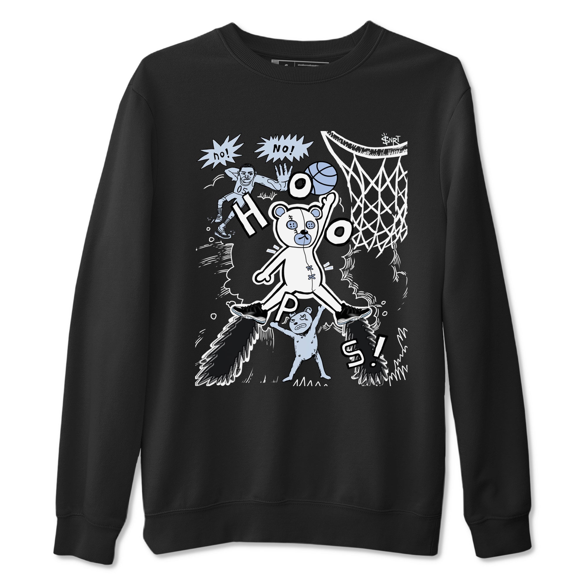 11s Low Space shirt to match jordans Stop The Bear sneaker tees Air Jordan 11 Low Space Drip Gear Zone unisex cotton Black 2 crew neck shirt