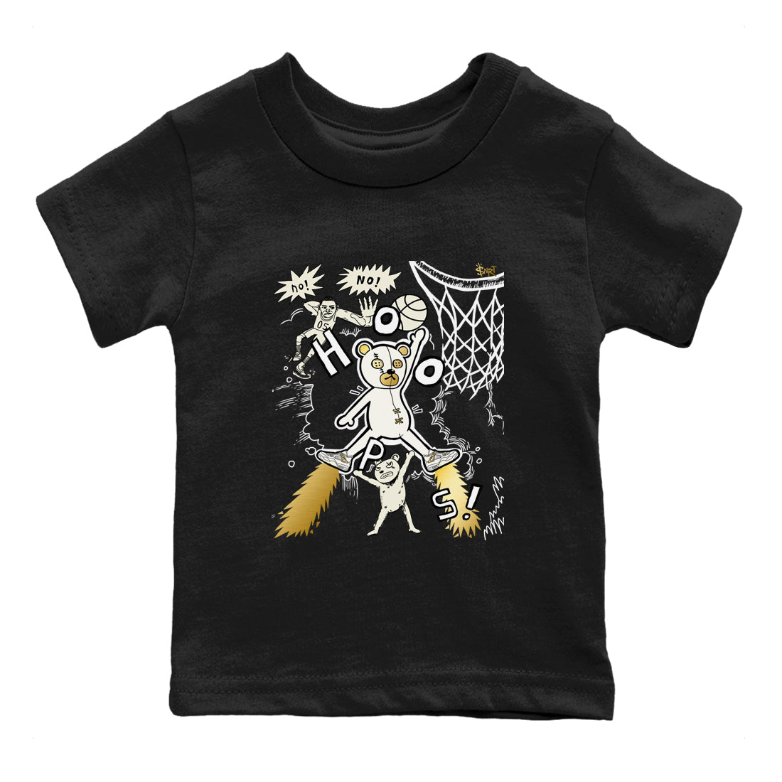 AJ4 Sail shirt to match jordans Stop The Bear sneaker tees Air Jordan 4 Sail Drip Gear Zone baby toddler Black 2 cotton Shirt
