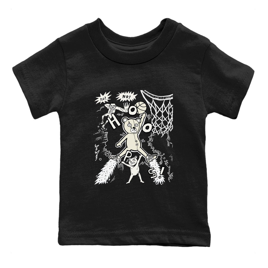 5s Sail shirt to match jordans Stop The Bear sneaker tees Air Jordan 5 Sail Drip Gear Zone baby toddler Black 2 cotton Shirt
