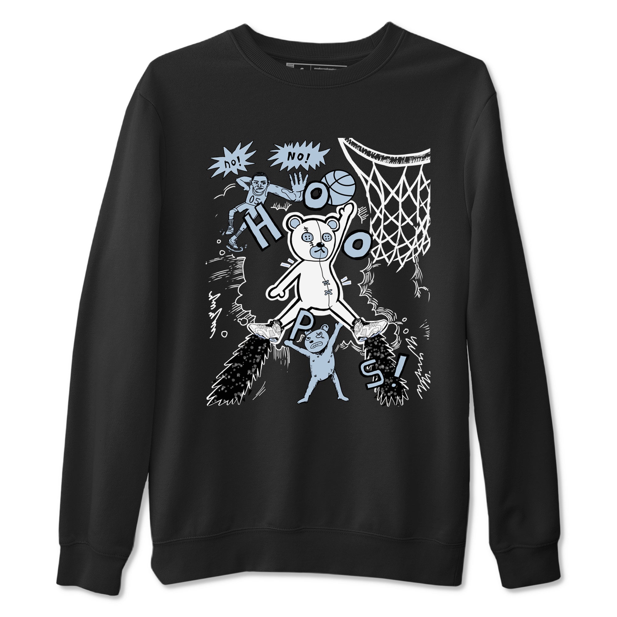 6s Reverse Oreo shirt to match jordans Stop The Bear sneaker tees Air Jordan 6 Reverse Oreo Drip Gear Zone unisex cotton Black 2 crew neck shirt