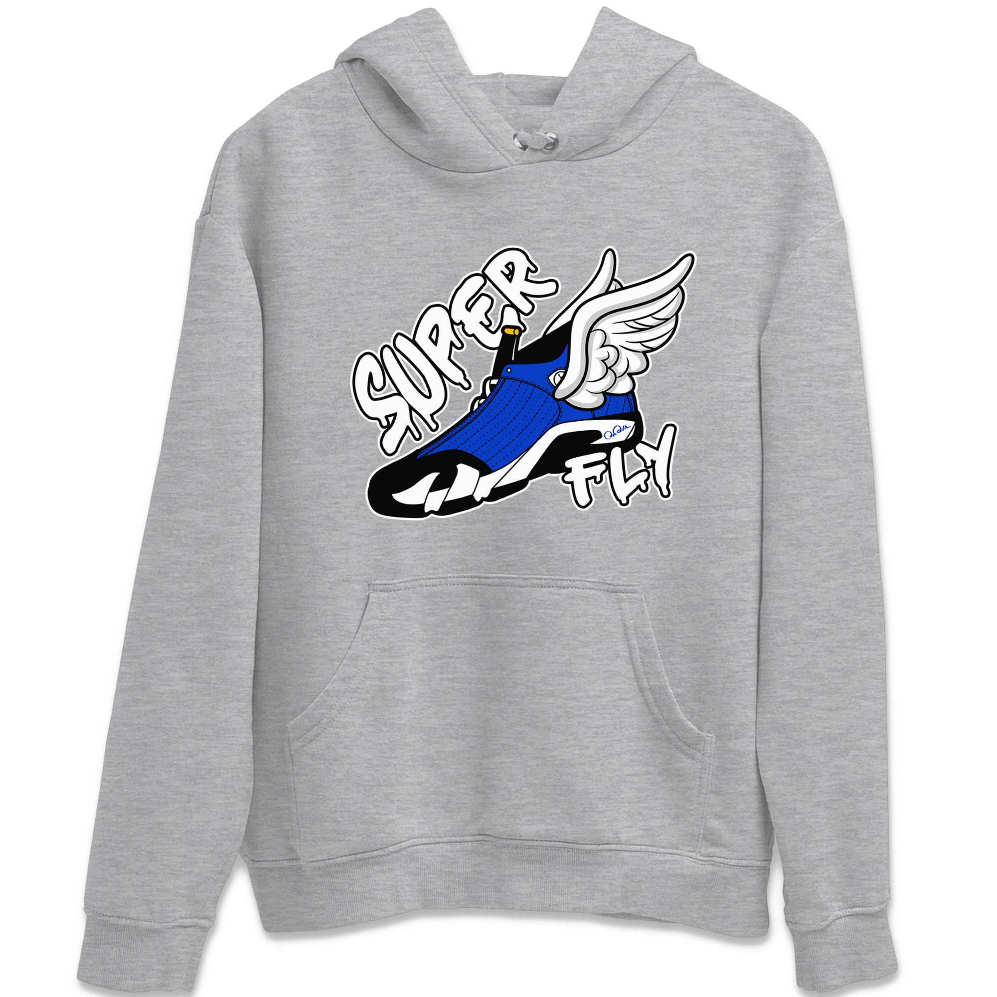 Air Jordan 14 Laney Sneaker Match Tees Super Fly Sneaker Tees AJ14 Laney Sneaker Release Tees Unisex Shirts Heather Grey 2