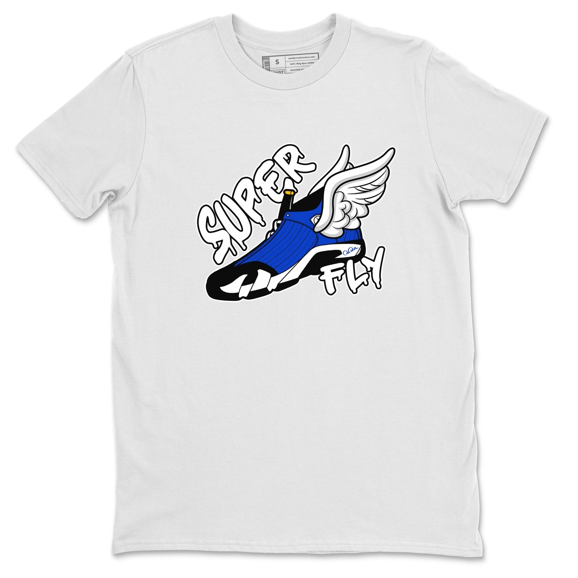Air Jordan 14 Laney Sneaker Match Tees Super Fly Sneaker Tees AJ14 Laney Sneaker Release Tees Unisex Shirts White 2