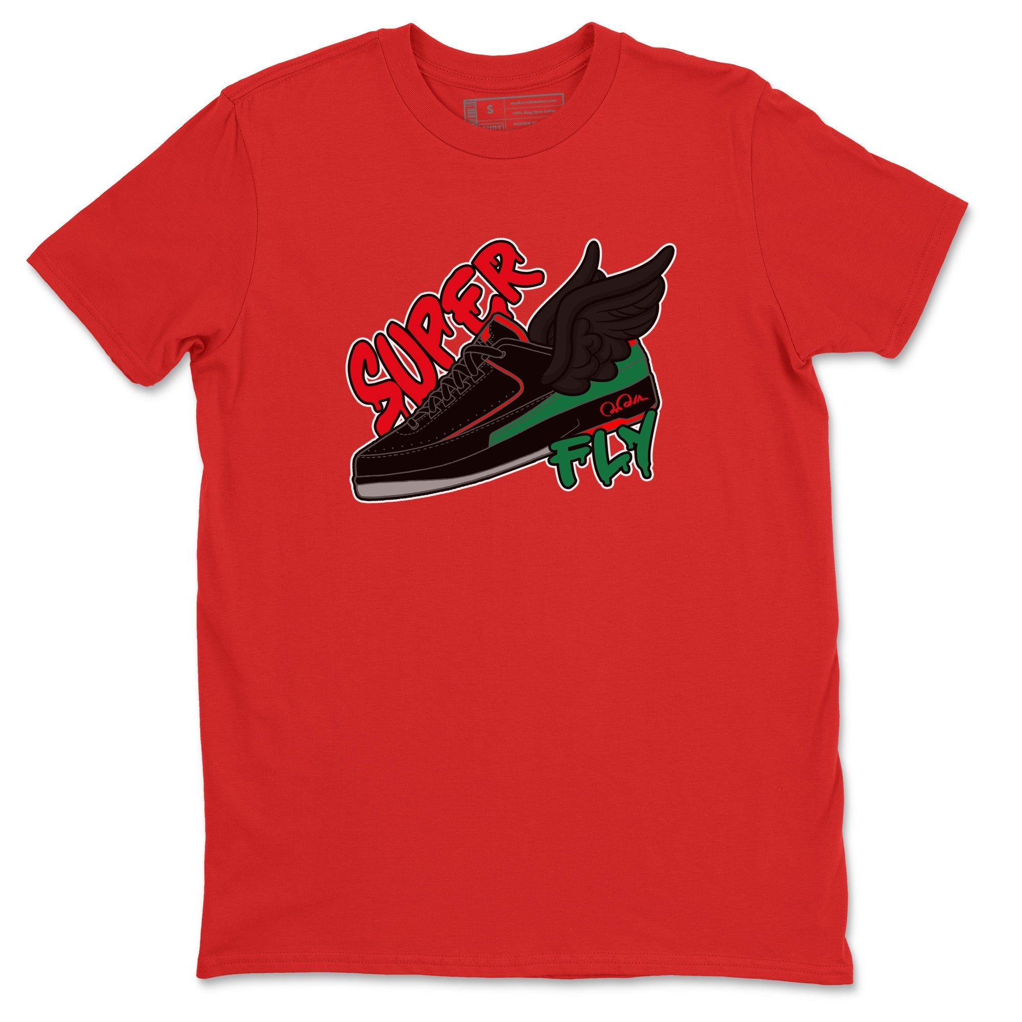 Jordan 2 Low Christmas X-mas Holiday special gift shirt to match jordans Super Fly sneaker tees Air Jordan 2 Christmas Drip Gear Zone Unisex Red 2 T-Shirt