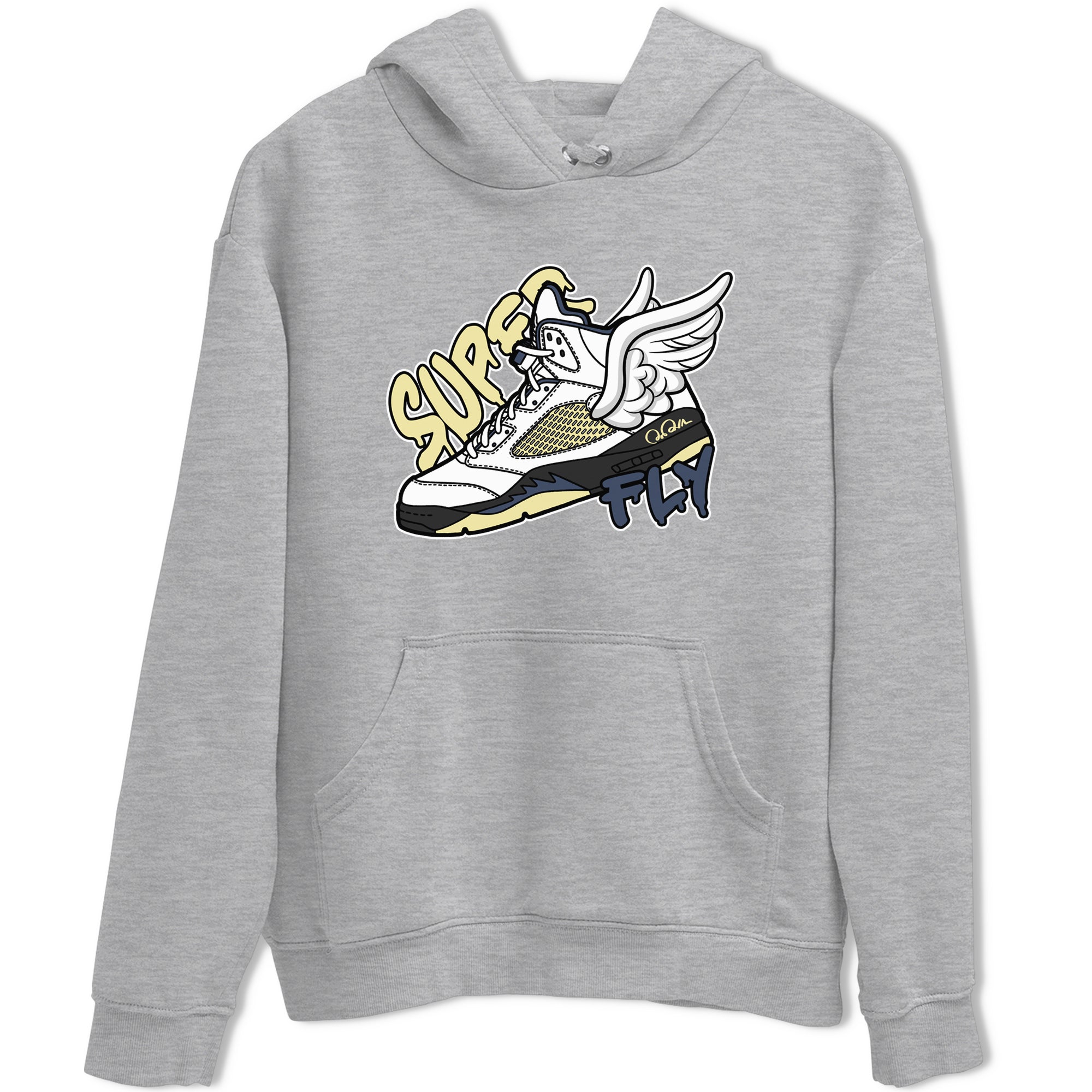 Air Jordan 5 A Ma Maniere x Photon Dust shirt to match jordans Super Fly sneaker tees Jordan 5 A Ma Maniere "Dawn" Drip Gear Zone Unisex Heather Grey 2 T-Shirt