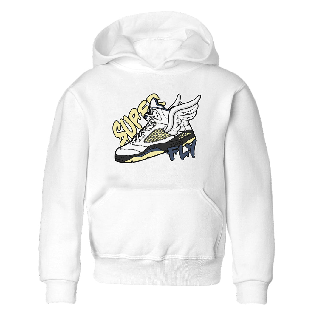 Air Jordan 5 A Ma Maniere x Photon Dust shirt to match jordans Super Fly sneaker tees Jordan 5 A Ma Maniere "Dawn" Drip Gear Zone Baby Toddler White 2 T-Shirt