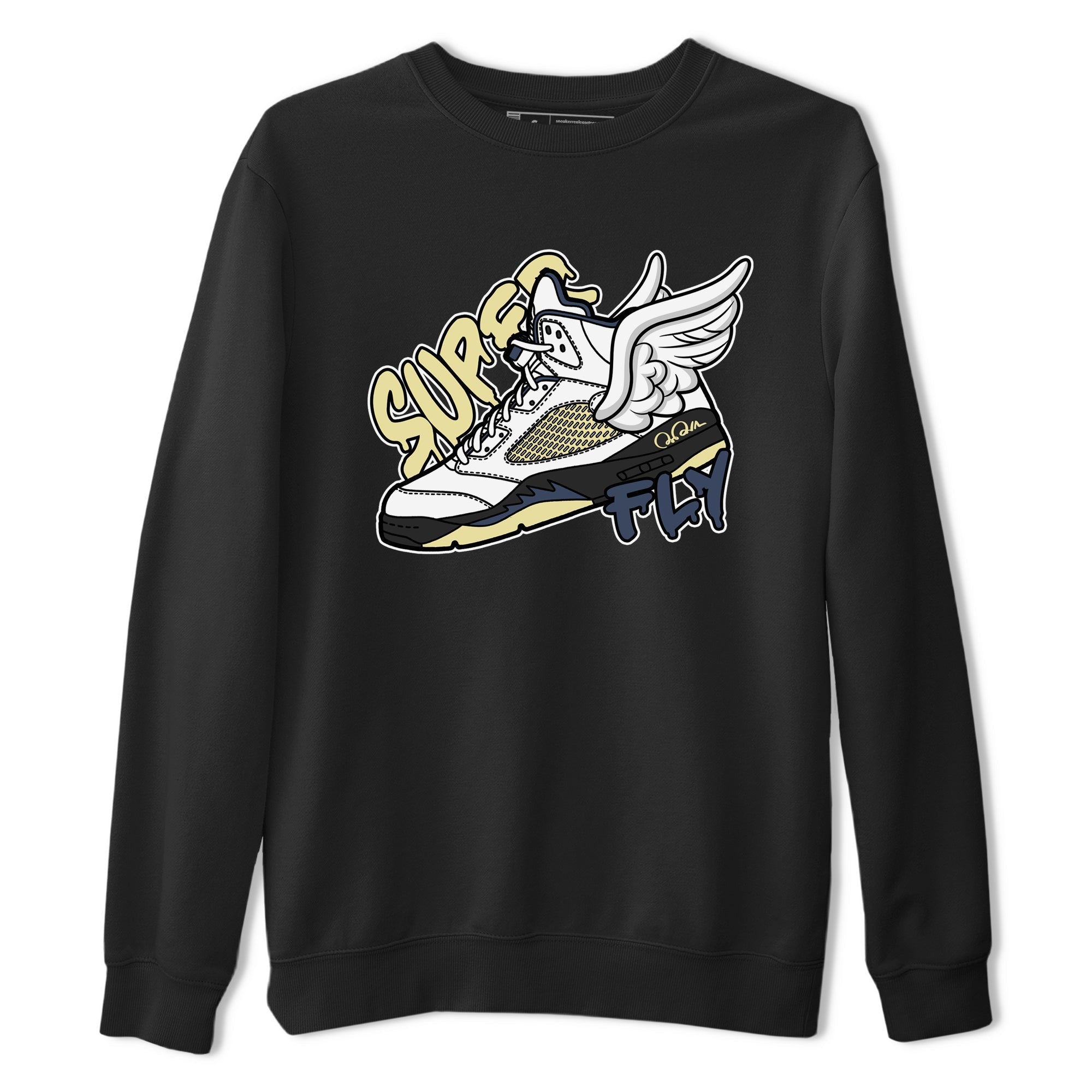 Air Jordan 5 A Ma Maniere x Photon Dust shirt to match jordans Super Fly sneaker tees Jordan 5 A Ma Maniere "Dawn" Drip Gear Zone Unisex Black 2 T-Shirt