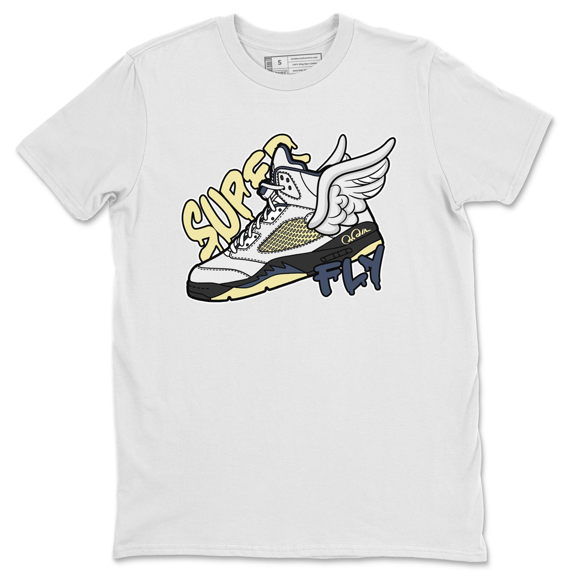 Air Jordan 5 A Ma Maniere x Photon Dust shirt to match jordans Super Fly sneaker tees Jordan 5 A Ma Maniere "Dawn" Drip Gear Zone Unisex White 2 T-Shirt