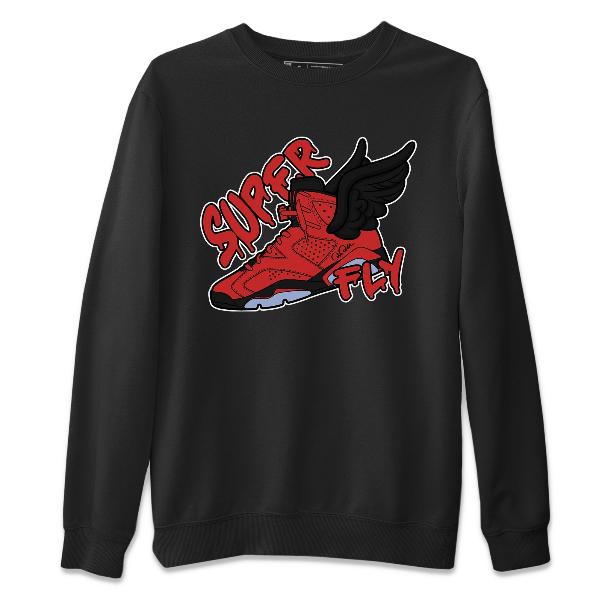 Air Jordan 6 Toro Bravo Sneaker Match Tees Super Fly Sneaker Tees AJ6 Toro Bravo Sneaker Release Tees Unisex Shirts Black 2