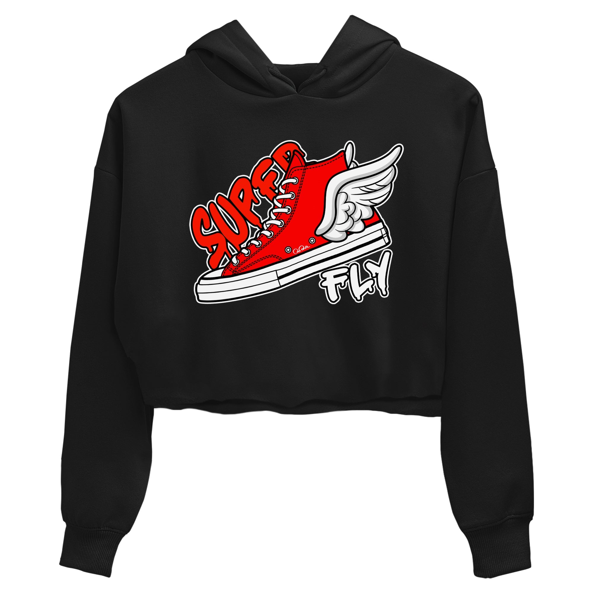 Converse High Top Red shirt to match sneakers Super Fly sneaker tees Shoes Match Converse High Top Red Drip Gear Zone Sneaker Tee Black 2 Crop T-Shirt