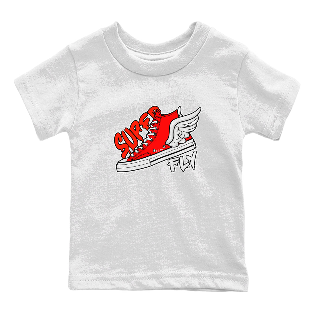 Converse High Top Red shirt to match sneakers Super Fly sneaker tees Shoes Match Converse High Top Red Drip Gear Zone Sneaker Tee Baby Toddler White 2 T-Shirt