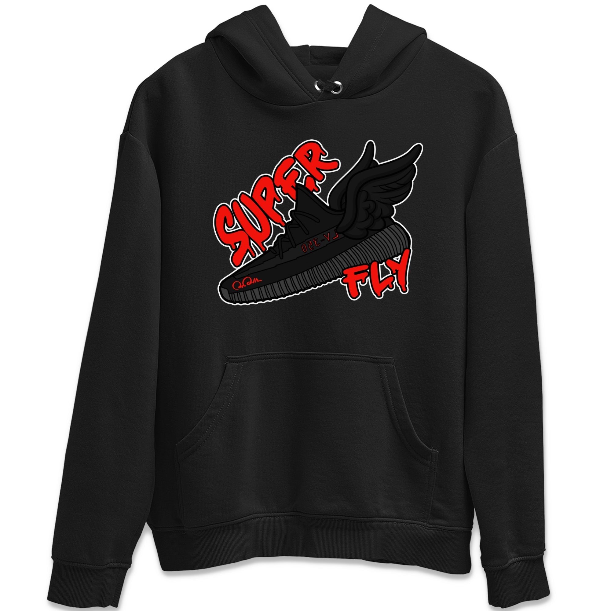 Yeezy 350 Bred shirt to match jordans Super Fly Streetwear Sneaker Shirt Adidas Yeezy Boost V2 350 Bred Drip Gear Zone Sneaker Matching Clothing Unisex Black 2 T-Shirt