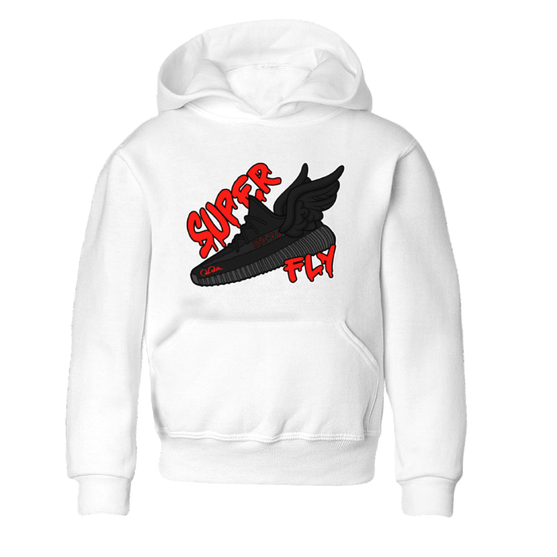 Yeezy 350 Bred shirt to match jordans Super Fly Streetwear Sneaker Shirt Adidas Yeezy Boost V2 350 Bred Drip Gear Zone Sneaker Matching Clothing Baby Toddler White 2 T-Shirt