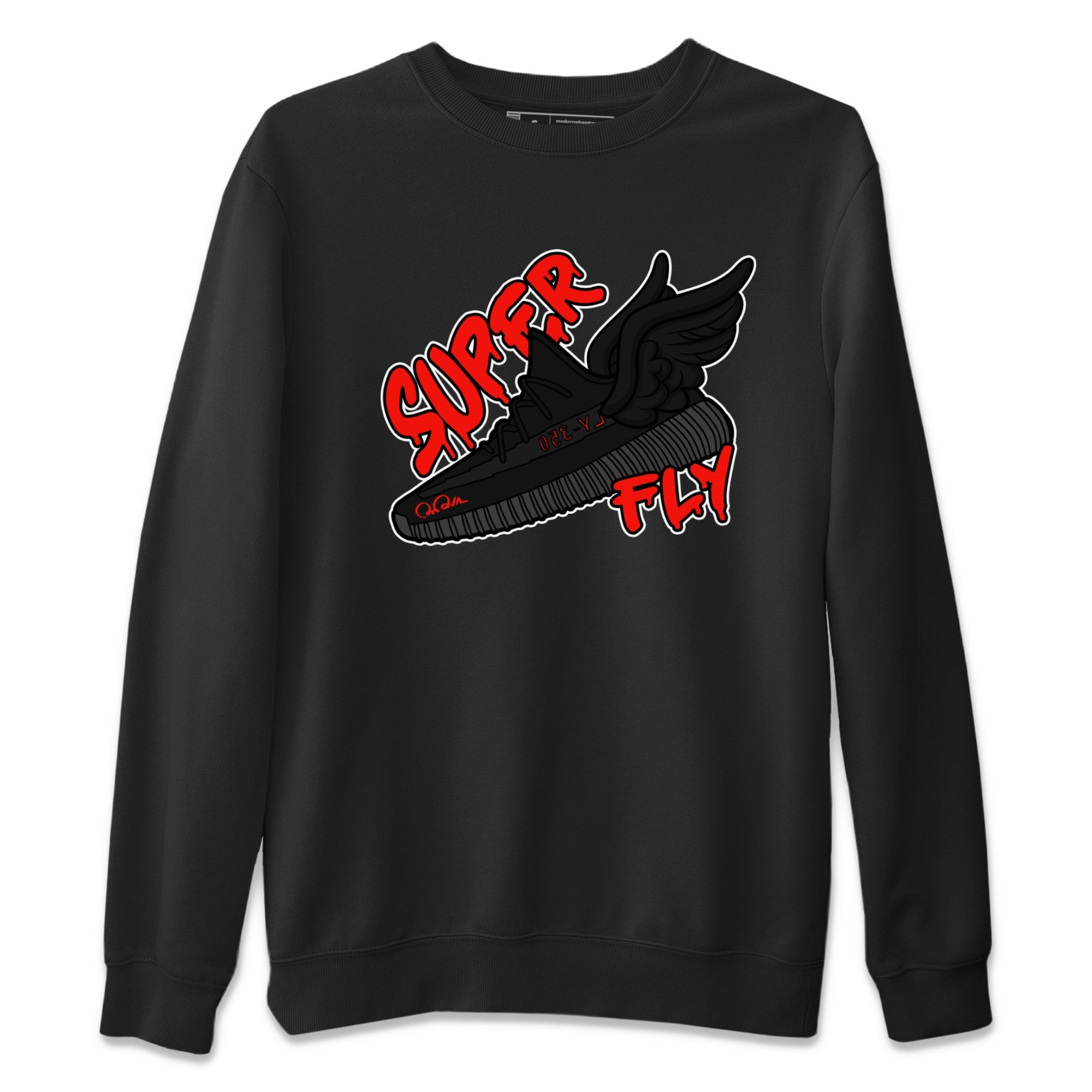 Yeezy 350 Bred shirt to match jordans Super Fly Streetwear Sneaker Shirt Adidas Yeezy Boost V2 350 Bred Drip Gear Zone Sneaker Matching Clothing Unisex Black 2 T-Shirt