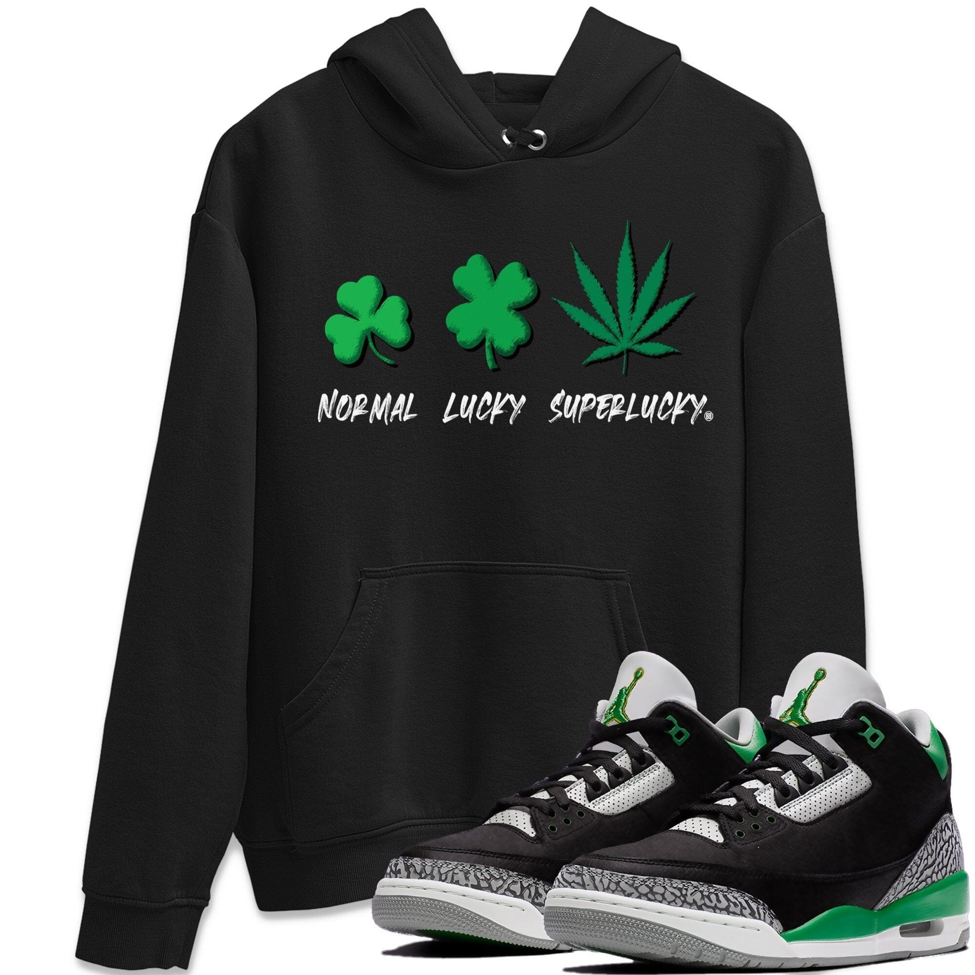 Jordan 3 Pine Green Shirt To Match Jordans Super Lucky Sneaker Tees Jordan 3 Pine Green Drip Gear Zone Sneaker Matching Clothing Unisex Shirts