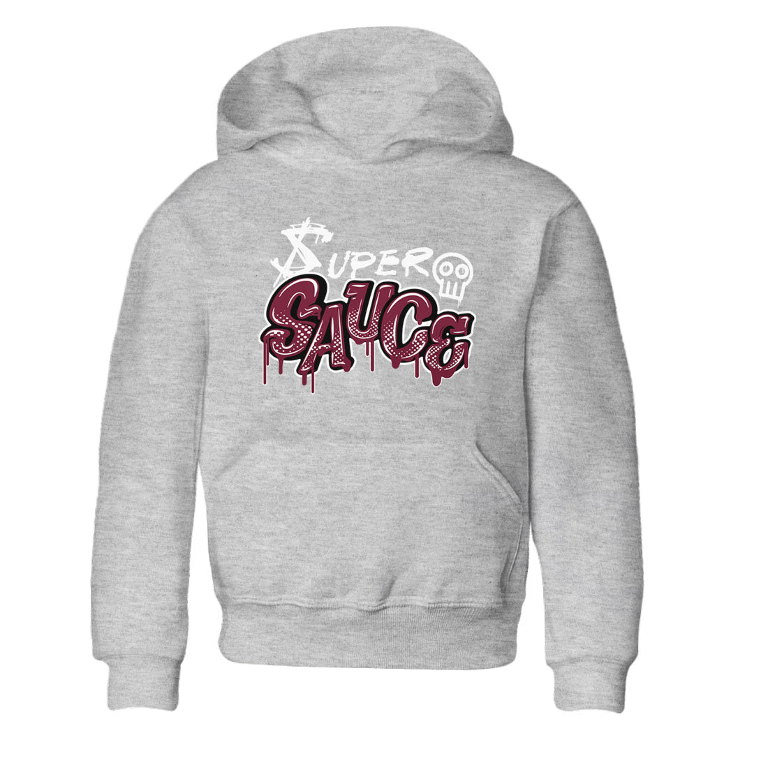 1s Metallic Burgundy shirt to match jordans Super Sauce sneaker tees Air Jordan 1 Metallic Burgundy Drip Gear Zone baby toddler Heather Grey 2 cotton Shirt