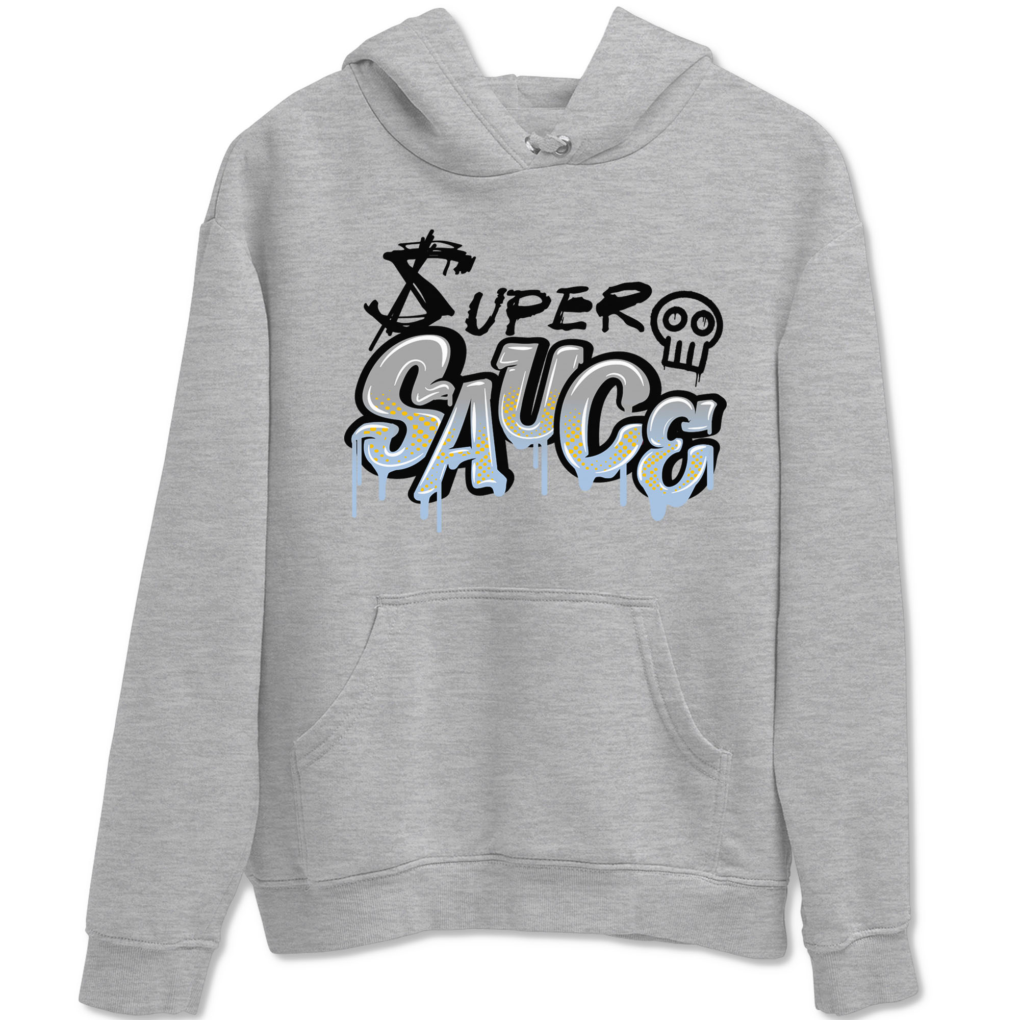 13s Blue Grey shirt to match jordans Super Sauce sneaker tees Air Jordan 13 Blue Grey Drip Gear Zone unisex cotton Heather Grey 2 crew neck shirt