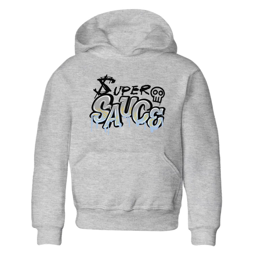 13s Blue Grey shirt to match jordans Super Sauce sneaker tees Air Jordan 13 Blue Grey Drip Gear Zone baby toddler Heather Grey 2 cotton Shirt
