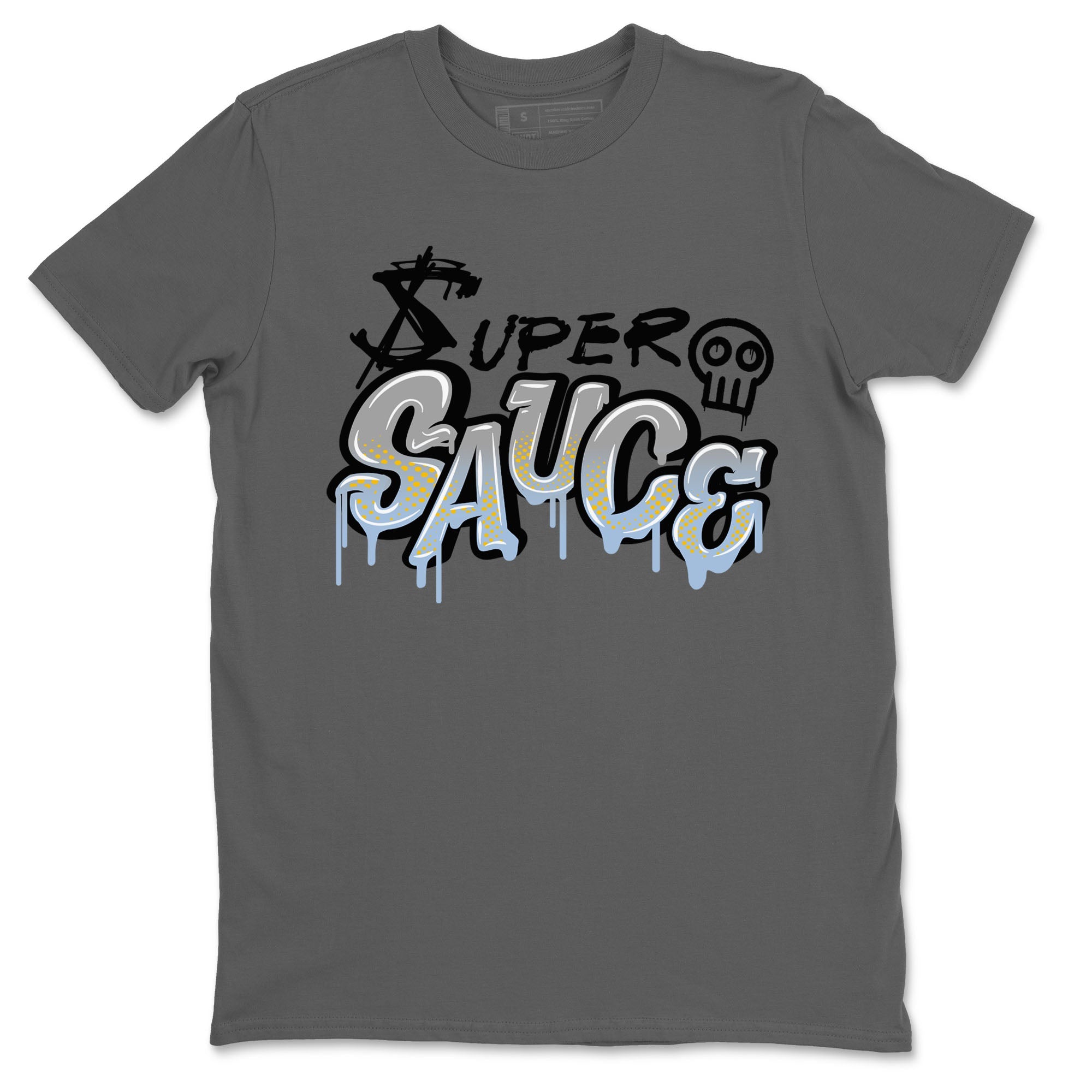 13s Blue Grey shirt to match jordans Super Sauce sneaker tees Air Jordan 13 Blue Grey Drip Gear Zone unisex cotton Cool Grey 2 crew neck shirt