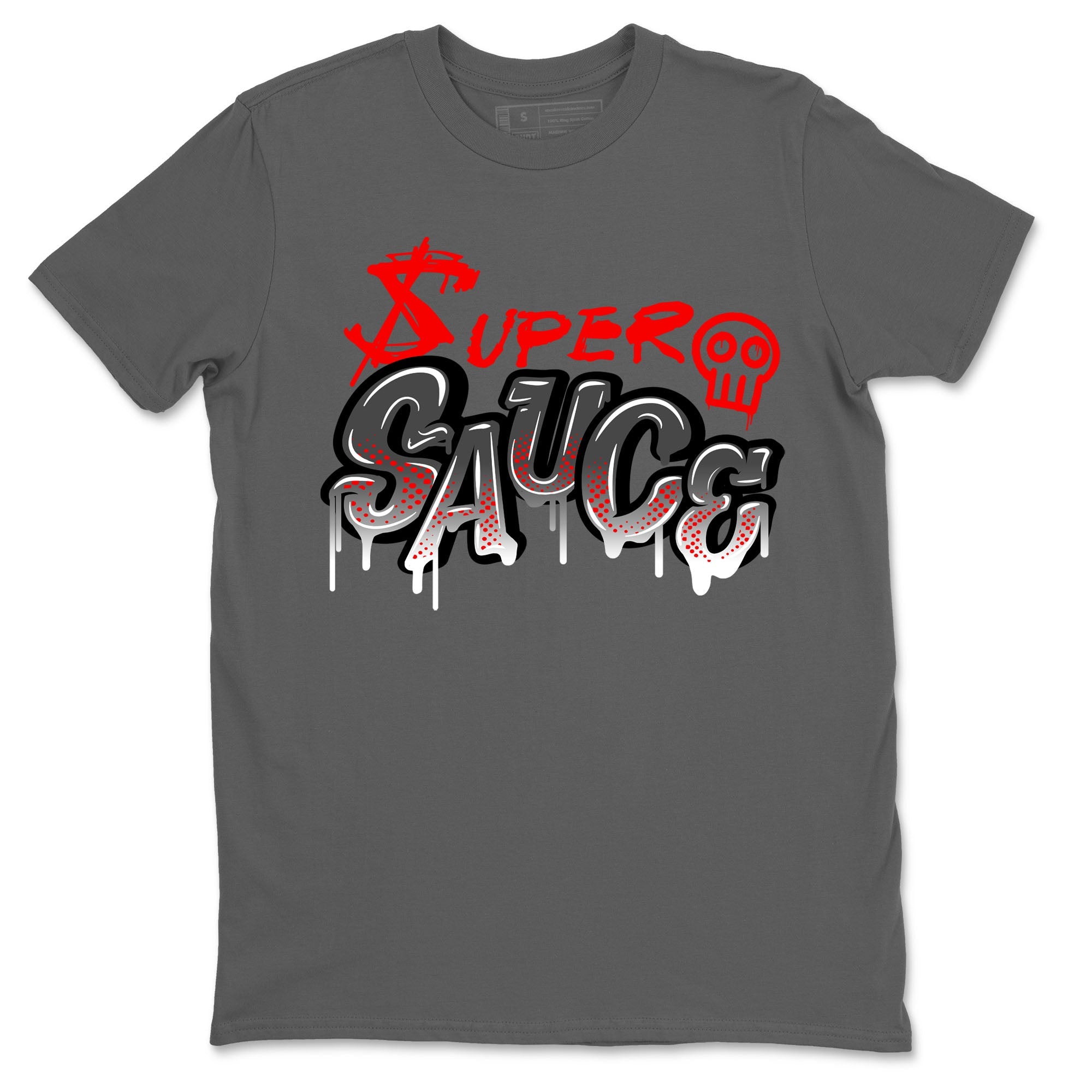 4s Bred Reimagined shirt to match jordans Super Sauce sneaker tees Air Jordan 4 Bred Reimagined Drip Gear Zone unisex cotton Cool Grey 2 crew neck shirt