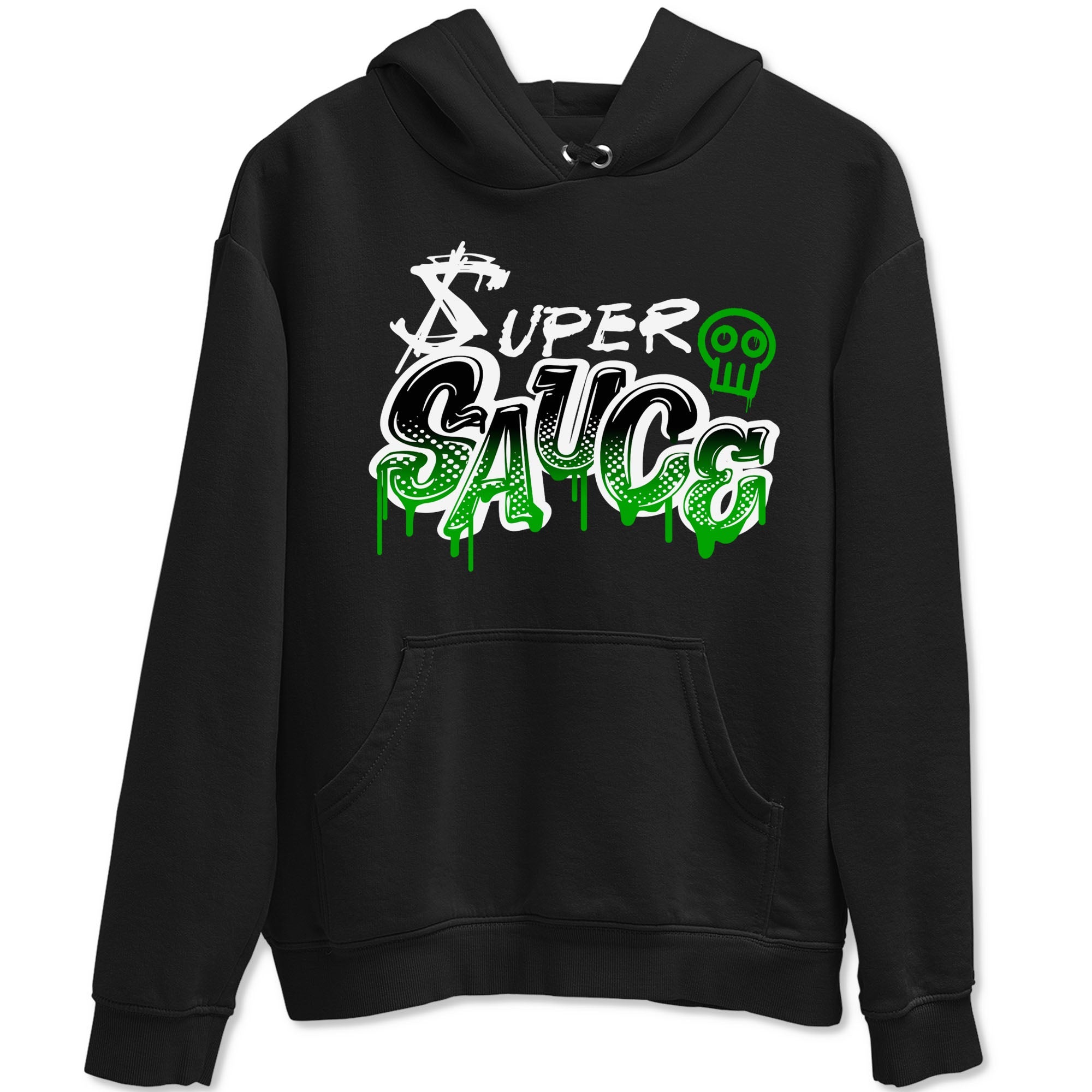 5s Lucky Green shirt to match jordans Super Sauce sneaker tees Air Jordan 5 Lucky Green Drip Gear Zone unisex cotton Black 2 crew neck shirt