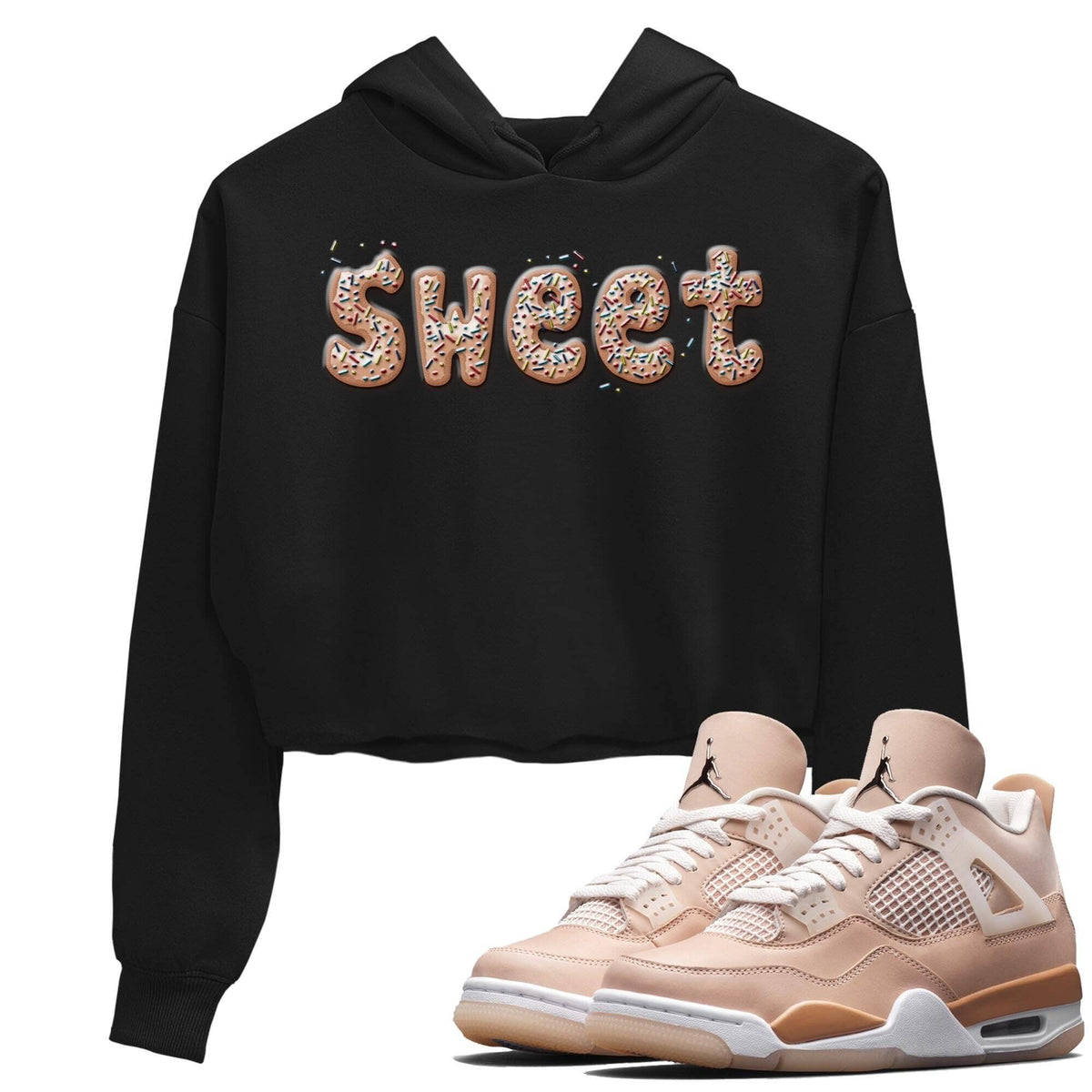 Jordan 4 Shimmer Sneaker Matching T-Shirt Sweet Donut Sneaker Tees Jordan 4 Shimmer Sneaker Release Tees Women's Shirts