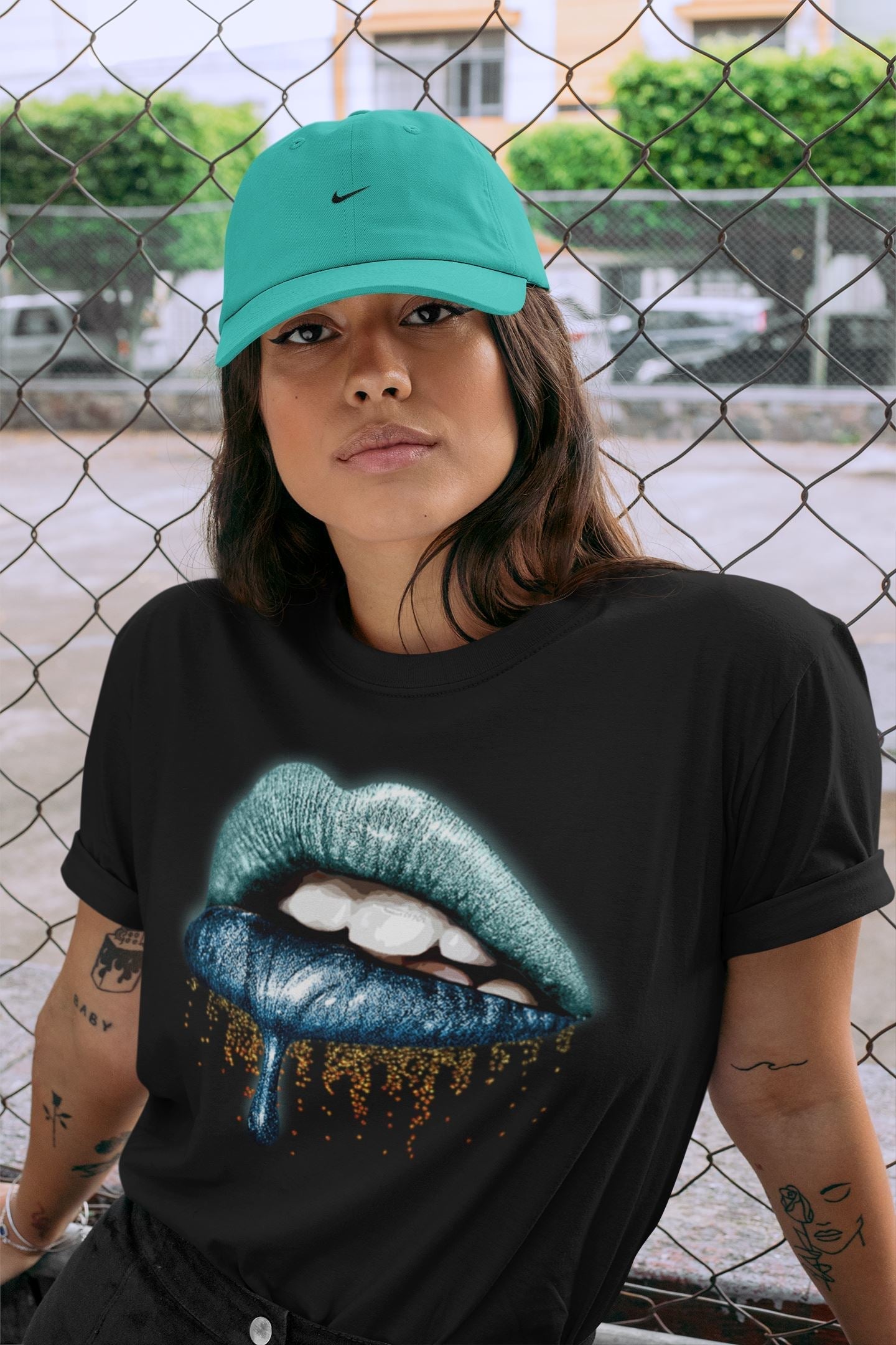 Yeezy 700 Faded Azure Shirt To Match Jordans Dripping Lips Sneaker Tees Yeezy 700 Faded Azure Drip Gear Zone Sneaker Matching Clothing Unisex Shirts