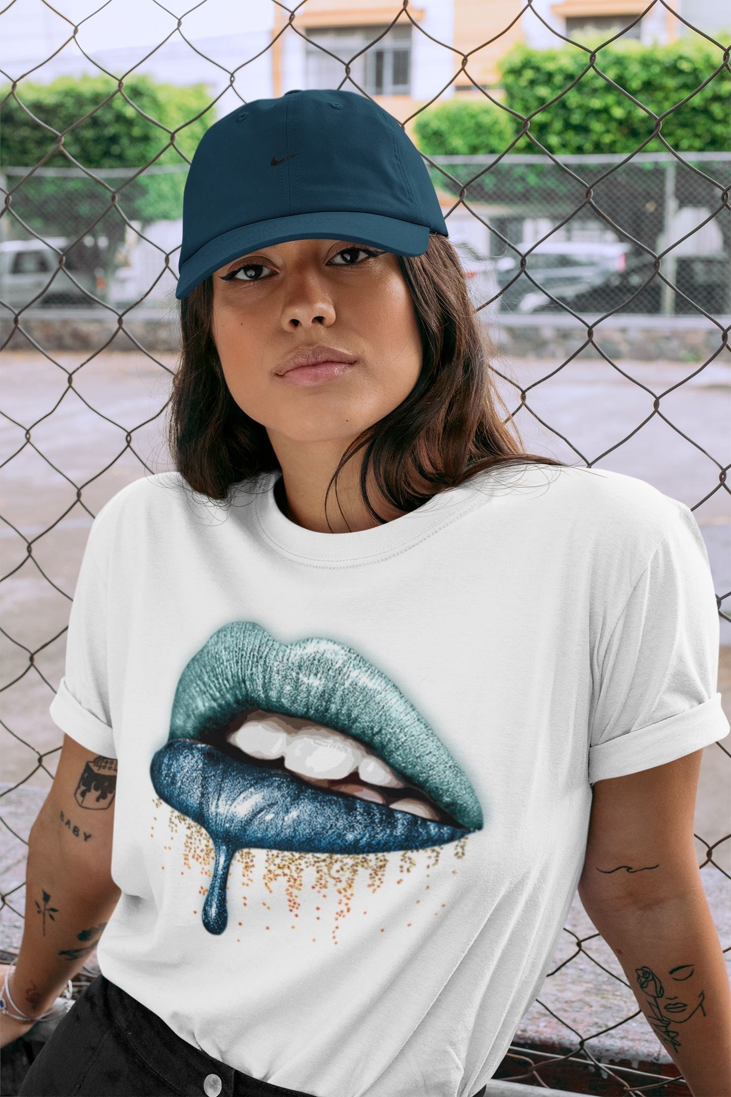Yeezy 700 Faded Azure Shirt To Match Jordans Dripping Lips Sneaker Tees Yeezy 700 Faded Azure Drip Gear Zone Sneaker Matching Clothing Unisex Shirts