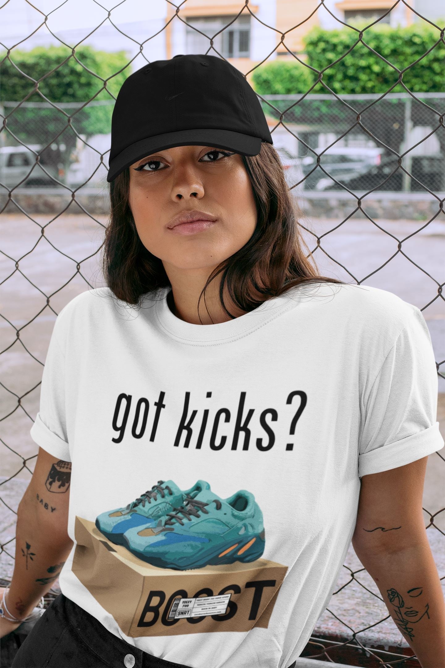 Yeezy 700 Faded Azure Shirt To Match Jordans Got Kicks Sneaker Tees Yeezy 700 Faded Azure Drip Gear Zone Sneaker Matching Clothing Unisex Shirts
